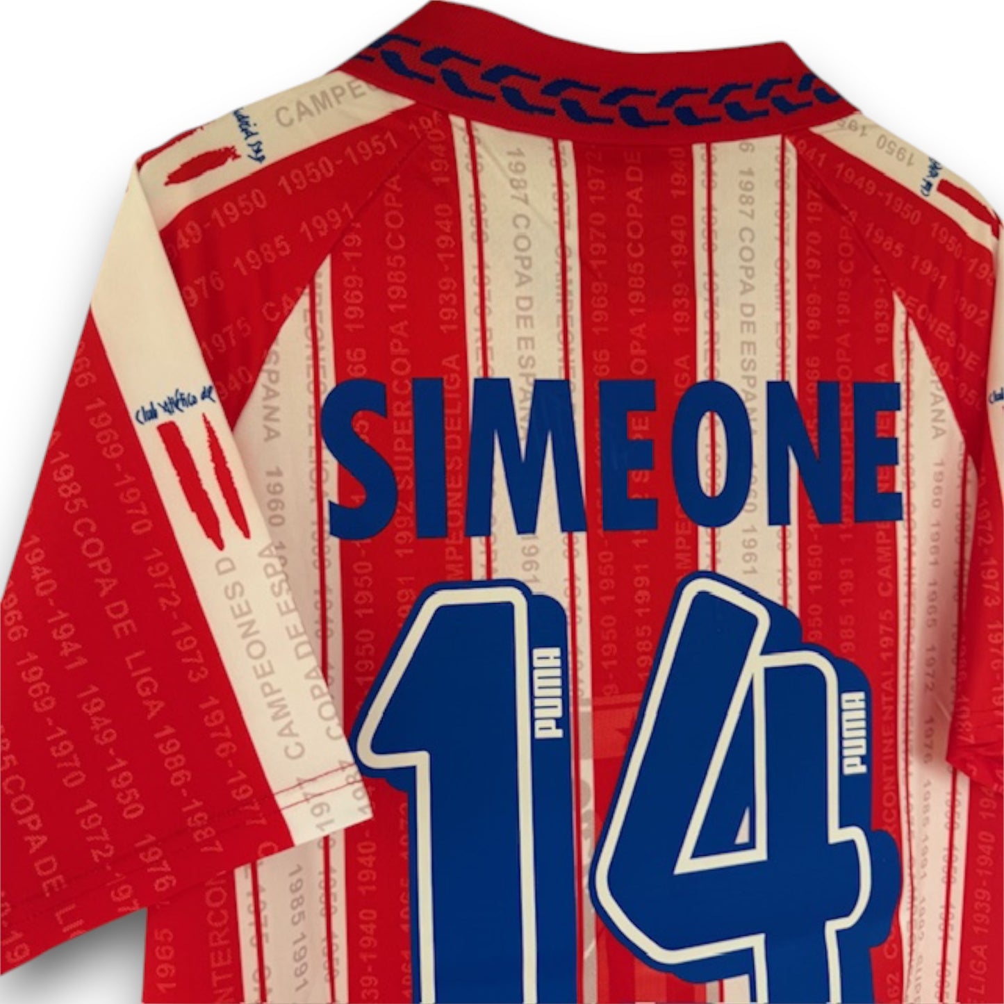 Camiseta Atletico de Madrid 1995-1996 Local