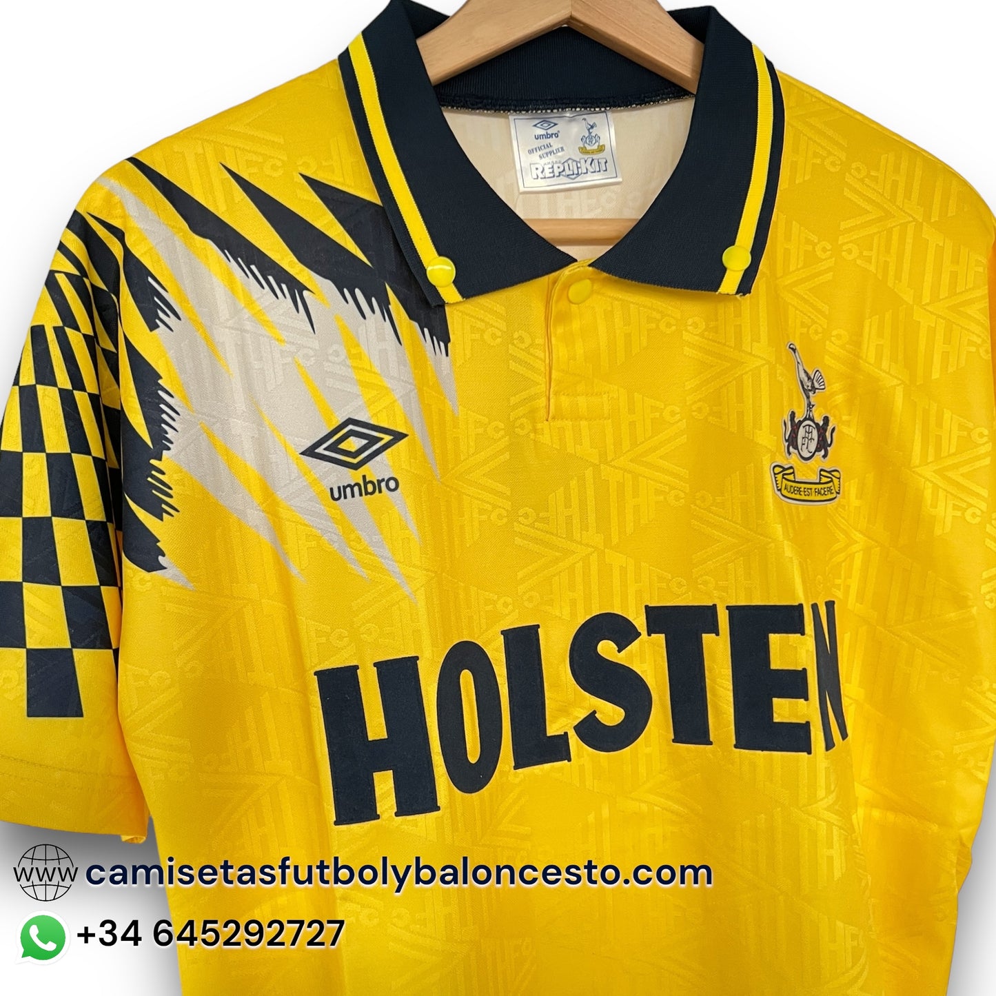 Camiseta Tottenham 1992-1994 Visitante