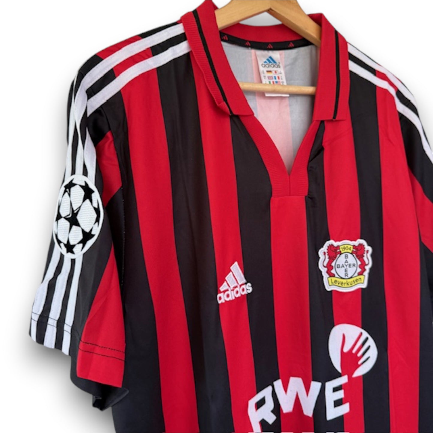 Camiseta Bayer Leverkusen 2001-2002 Local