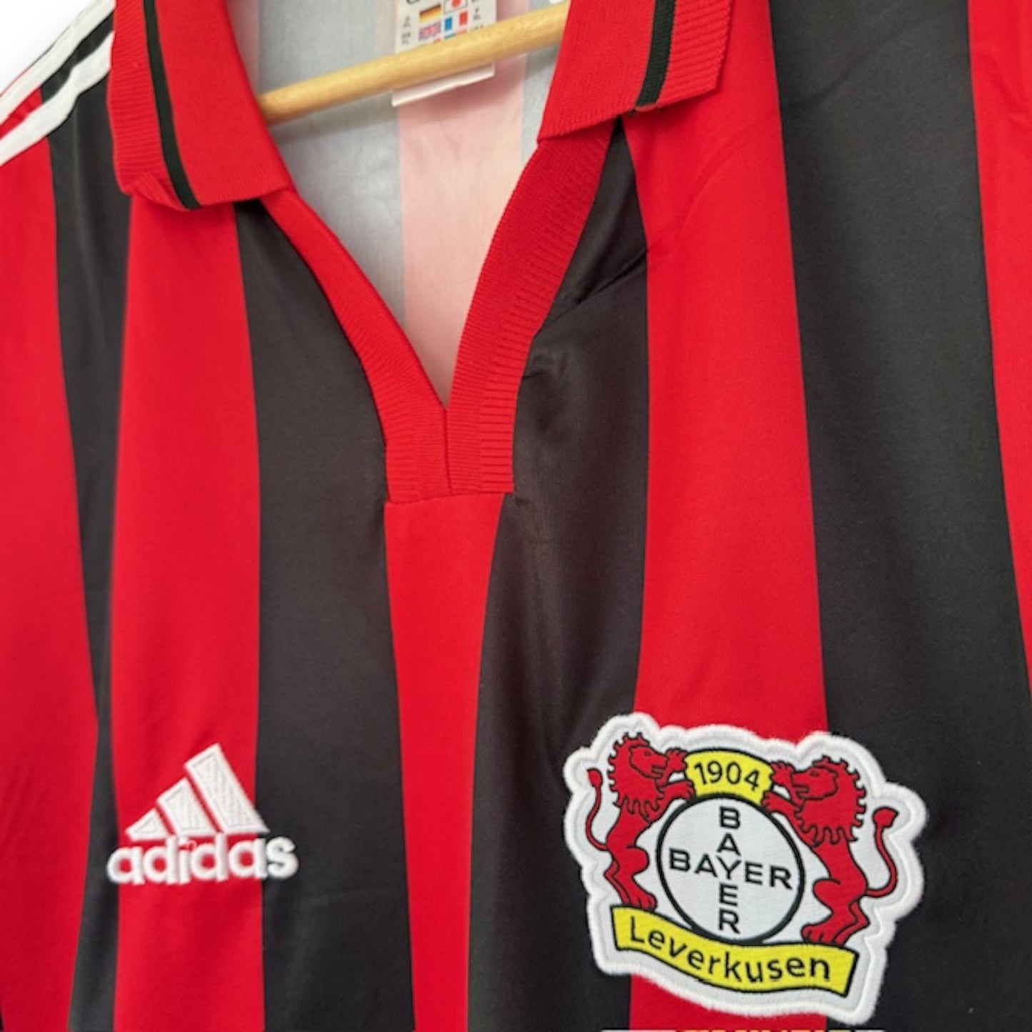 Camiseta Bayer Leverkusen 2001-2002 Local