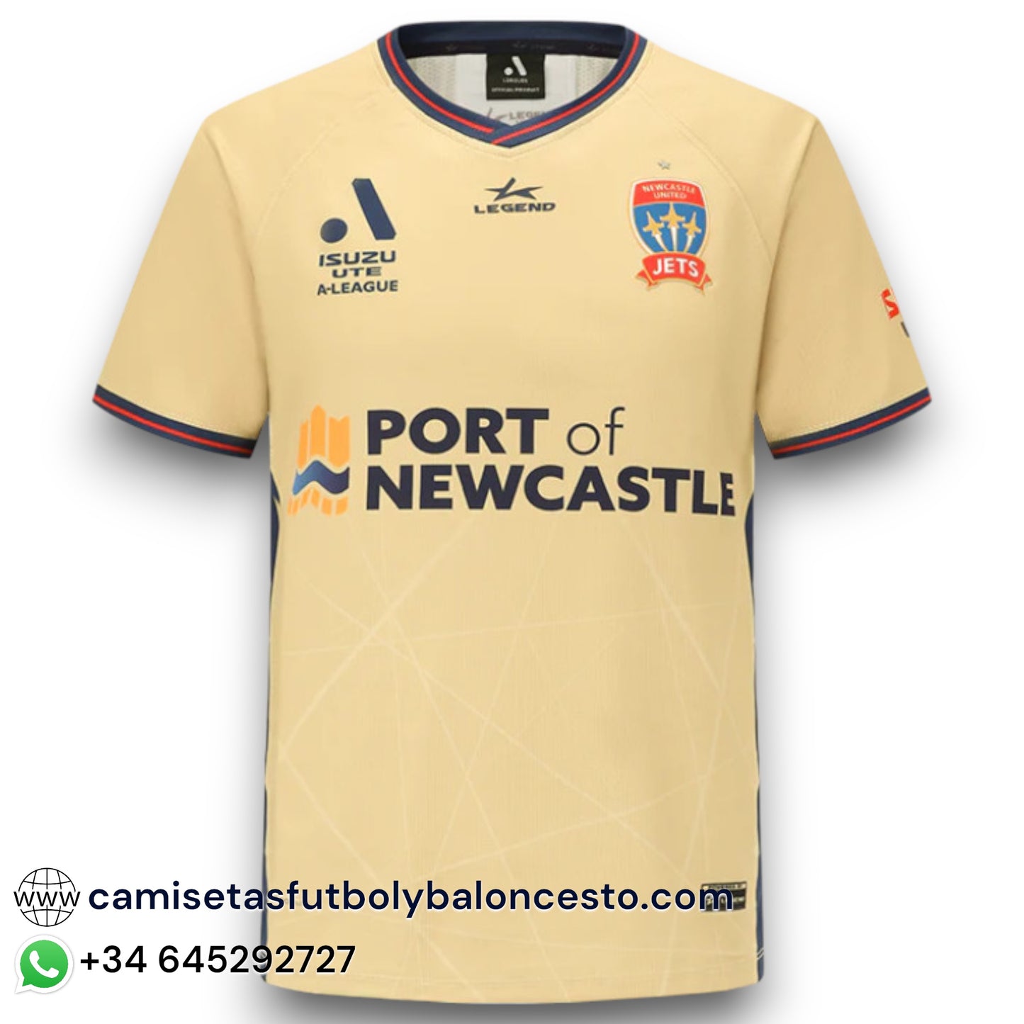 Camiseta Newcastle Jets 2023-2024 Local