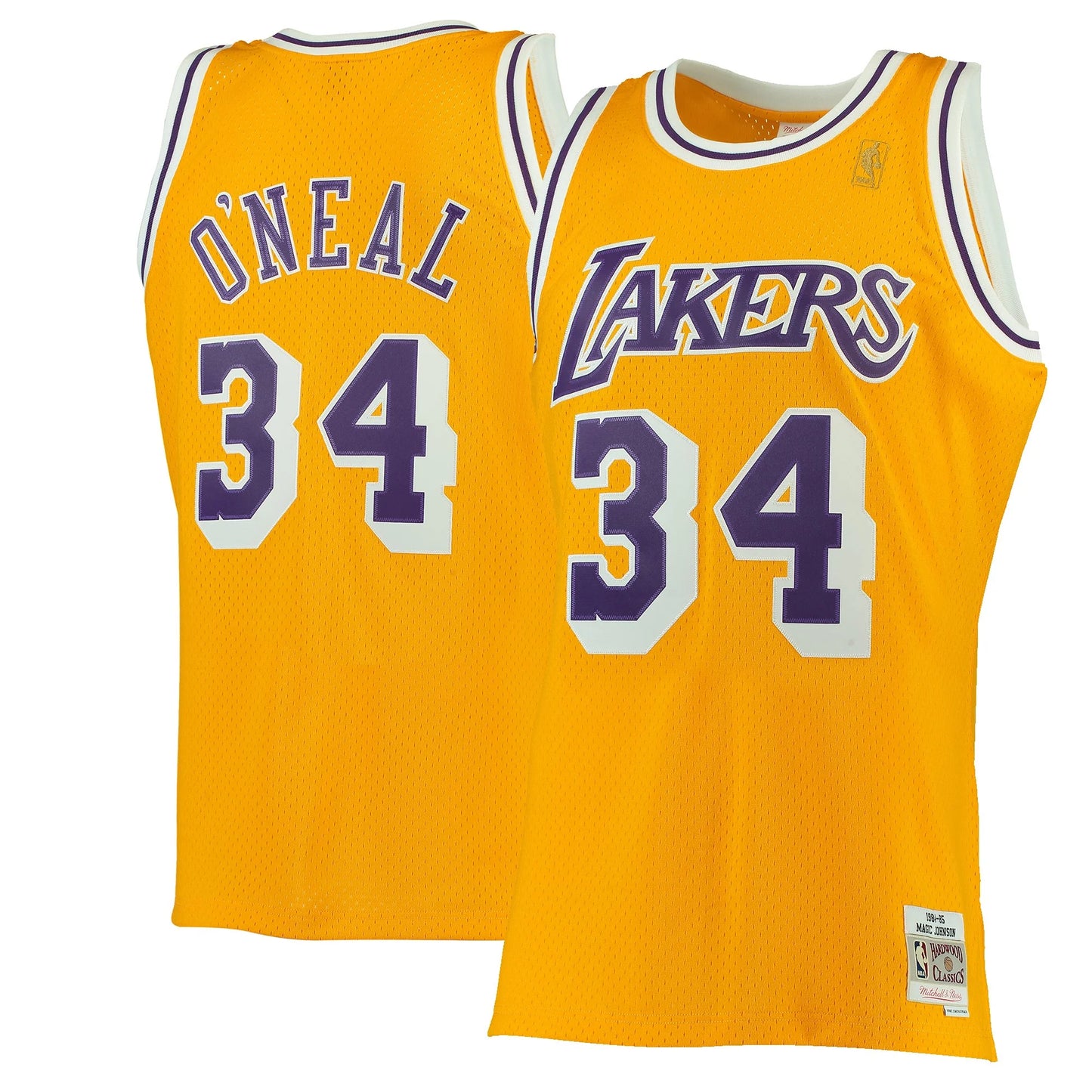 Camiseta Los Angeles Lakers - O'Neal - Mitchell and Ness