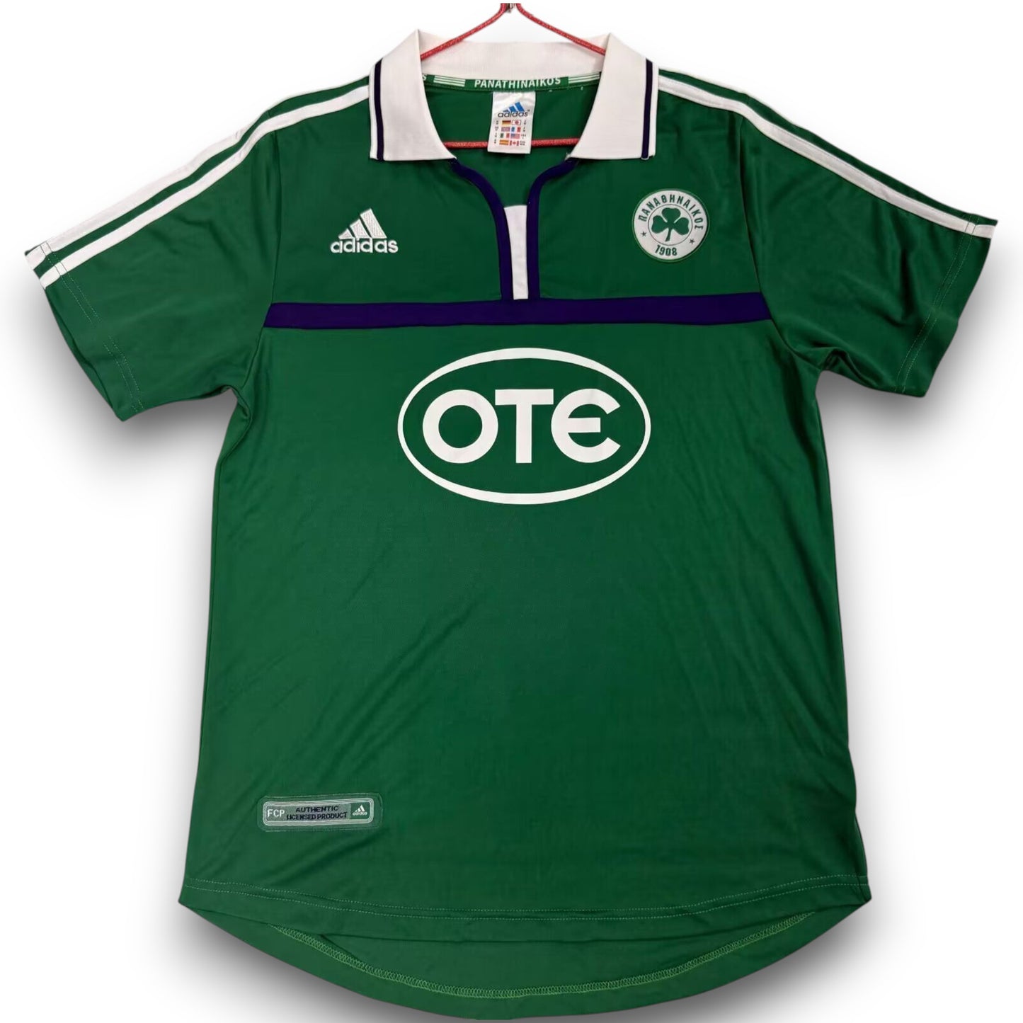 Camiseta Panathinaikos 2000-2001 Local