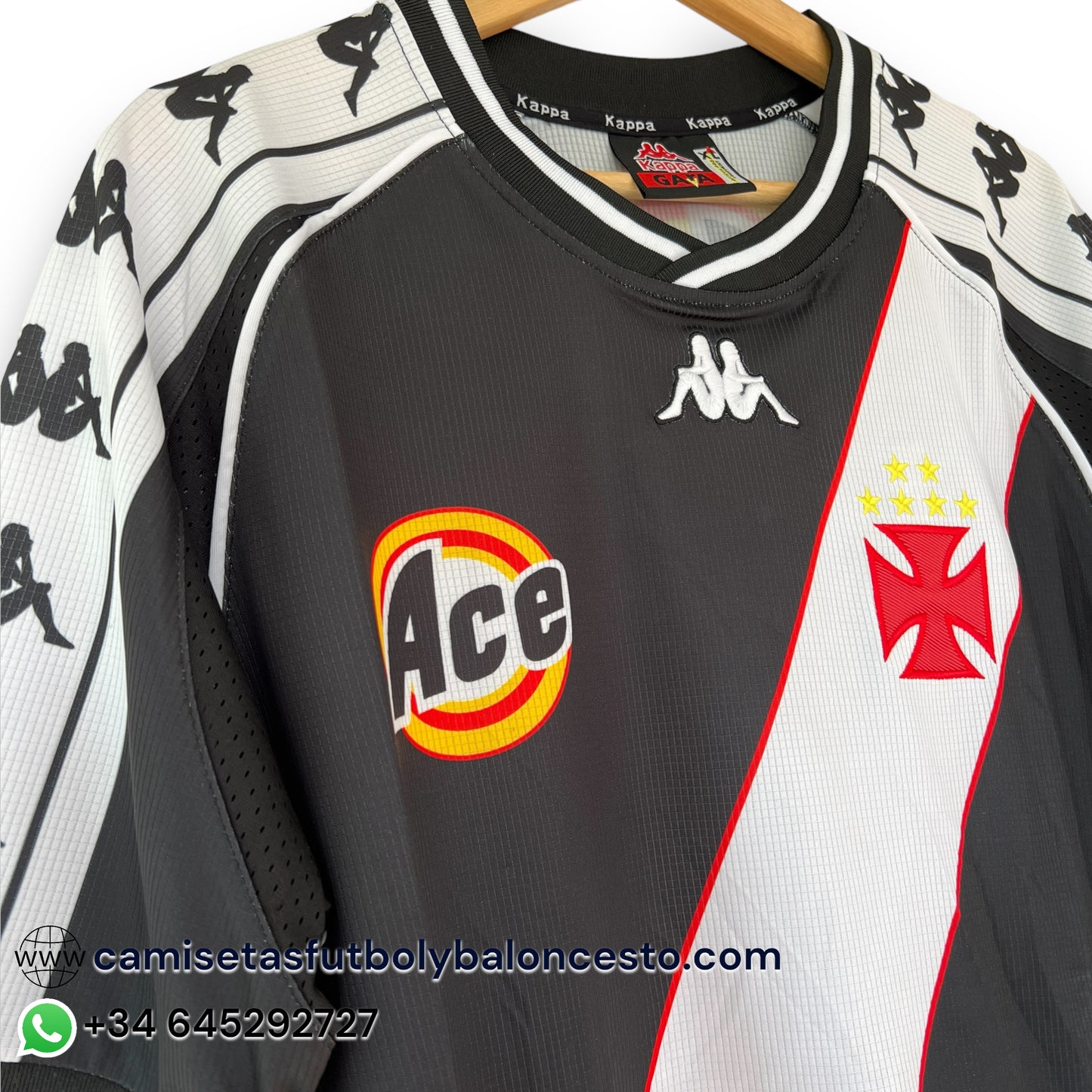 Camiseta Vasco de Gama 2000 Local