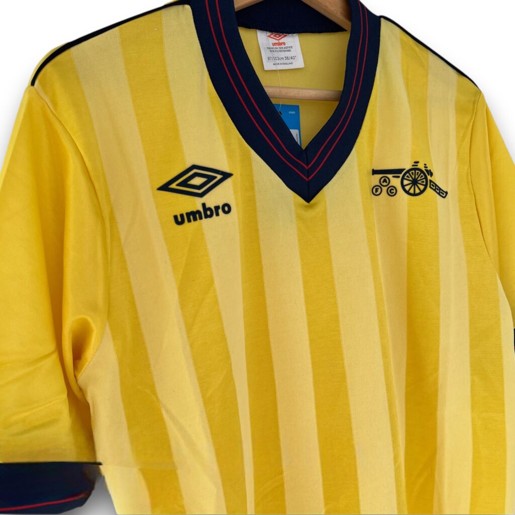 Camiseta Arsenal 1983-86 Visitante