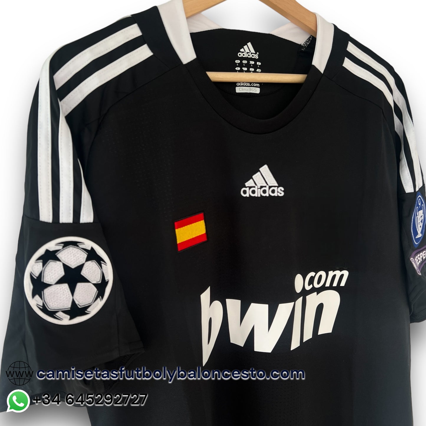 Camiseta Real Madrid 2008-2009 Alternativa