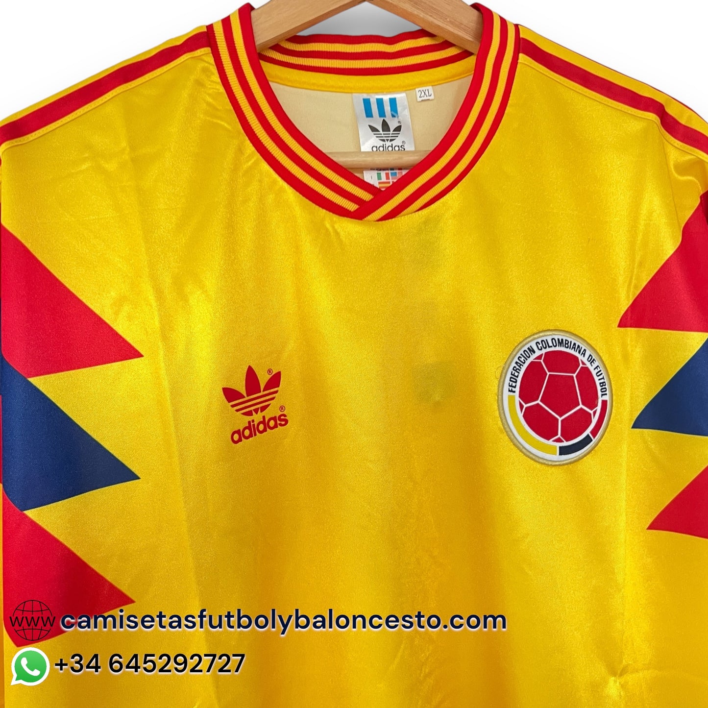 Camiseta Colombia 1990 Local