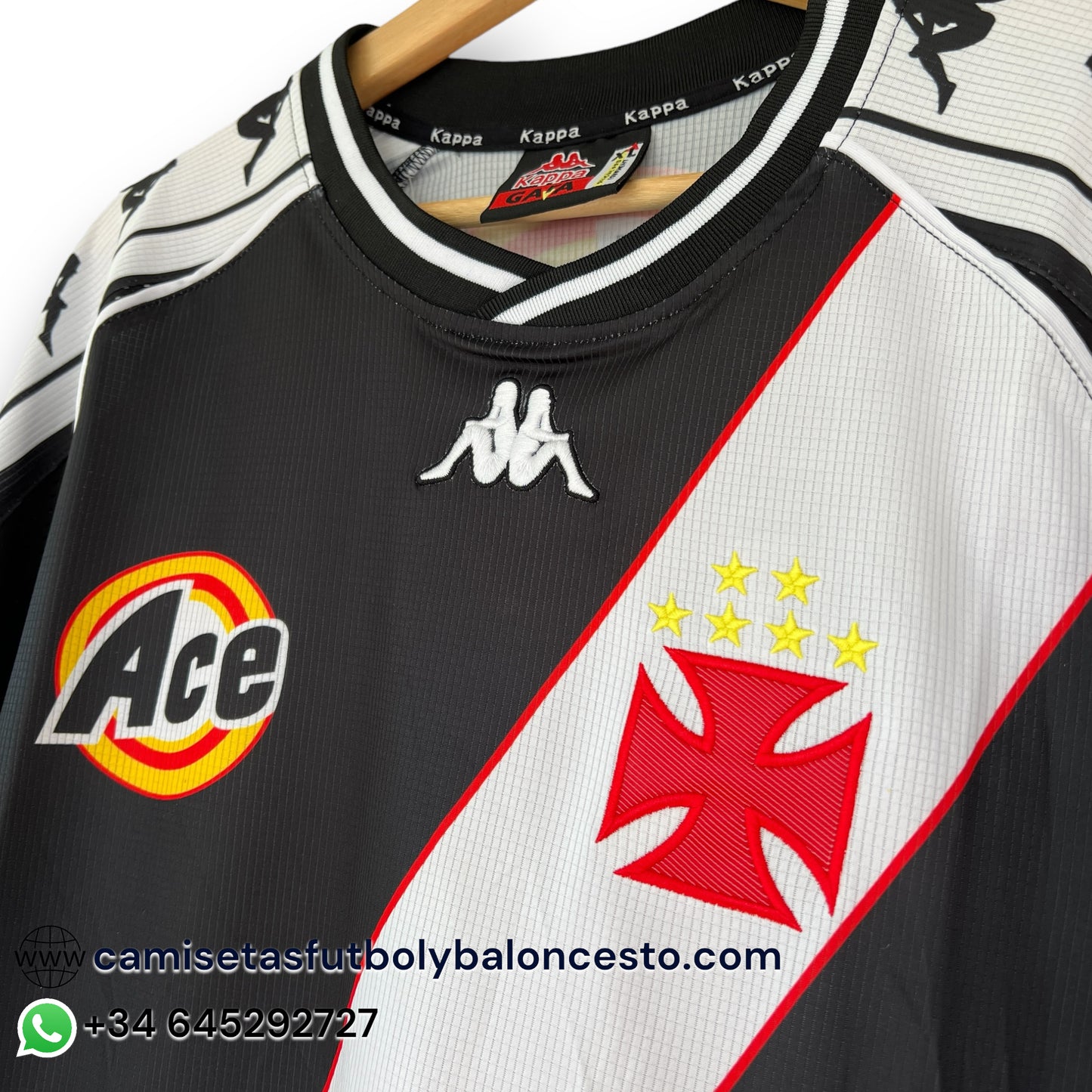 Camiseta Vasco de Gama 2000 Local