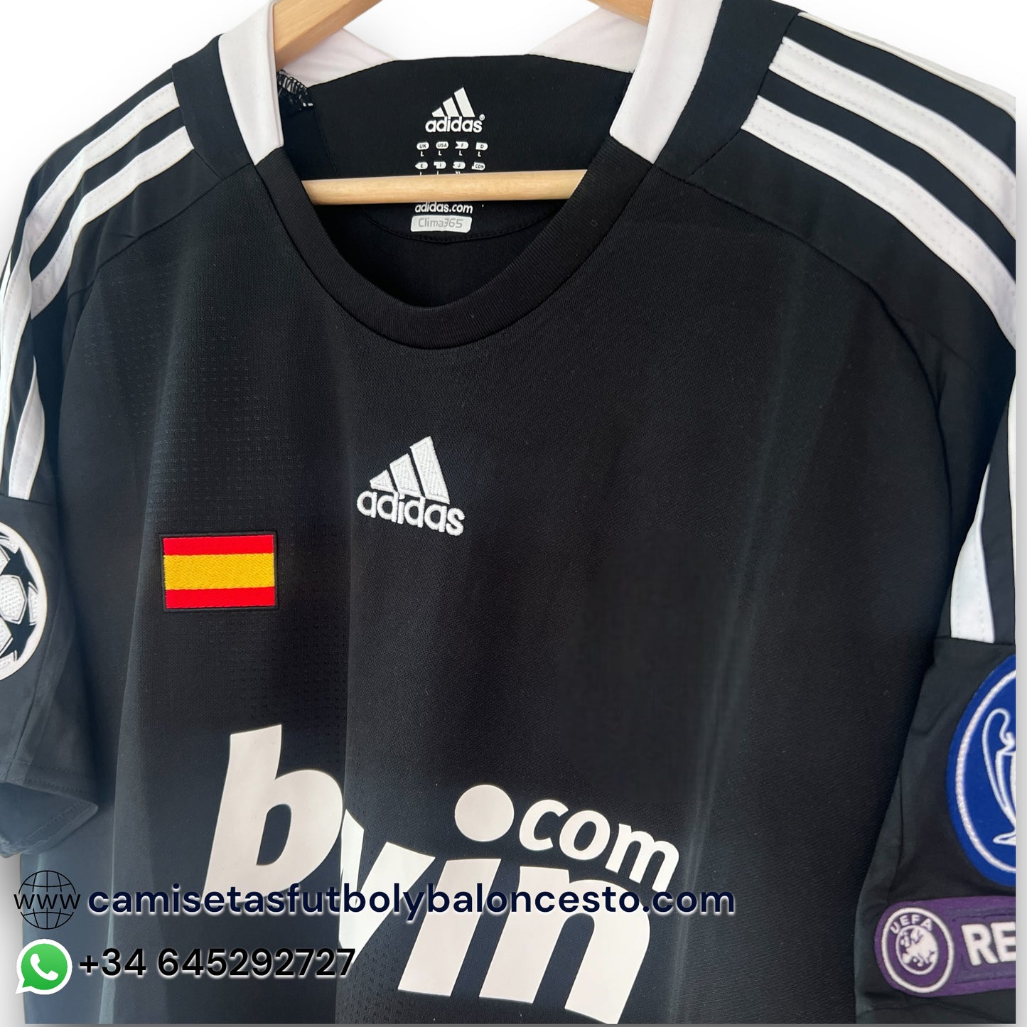 Camiseta Real Madrid 2008-2009 Alternativa