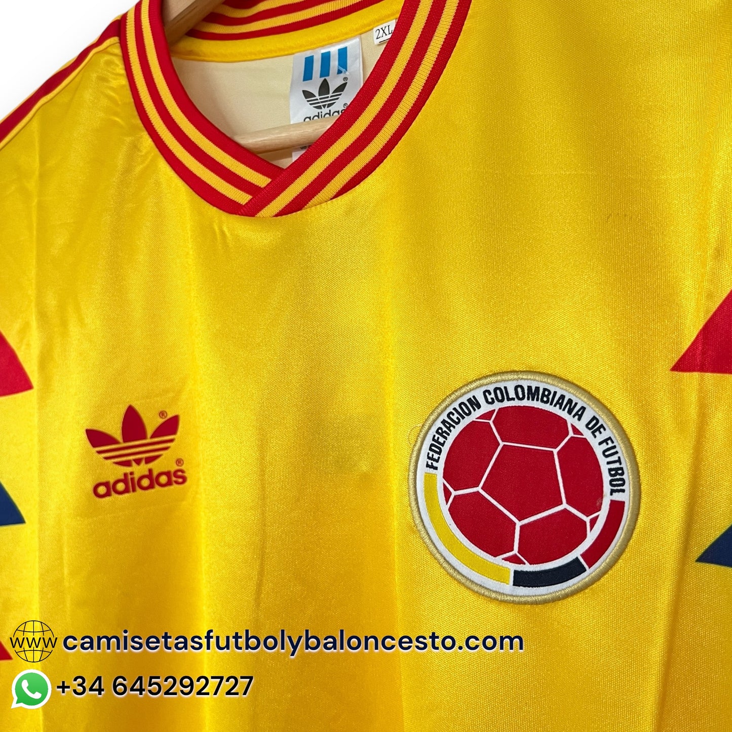 Camiseta Colombia 1990 Local