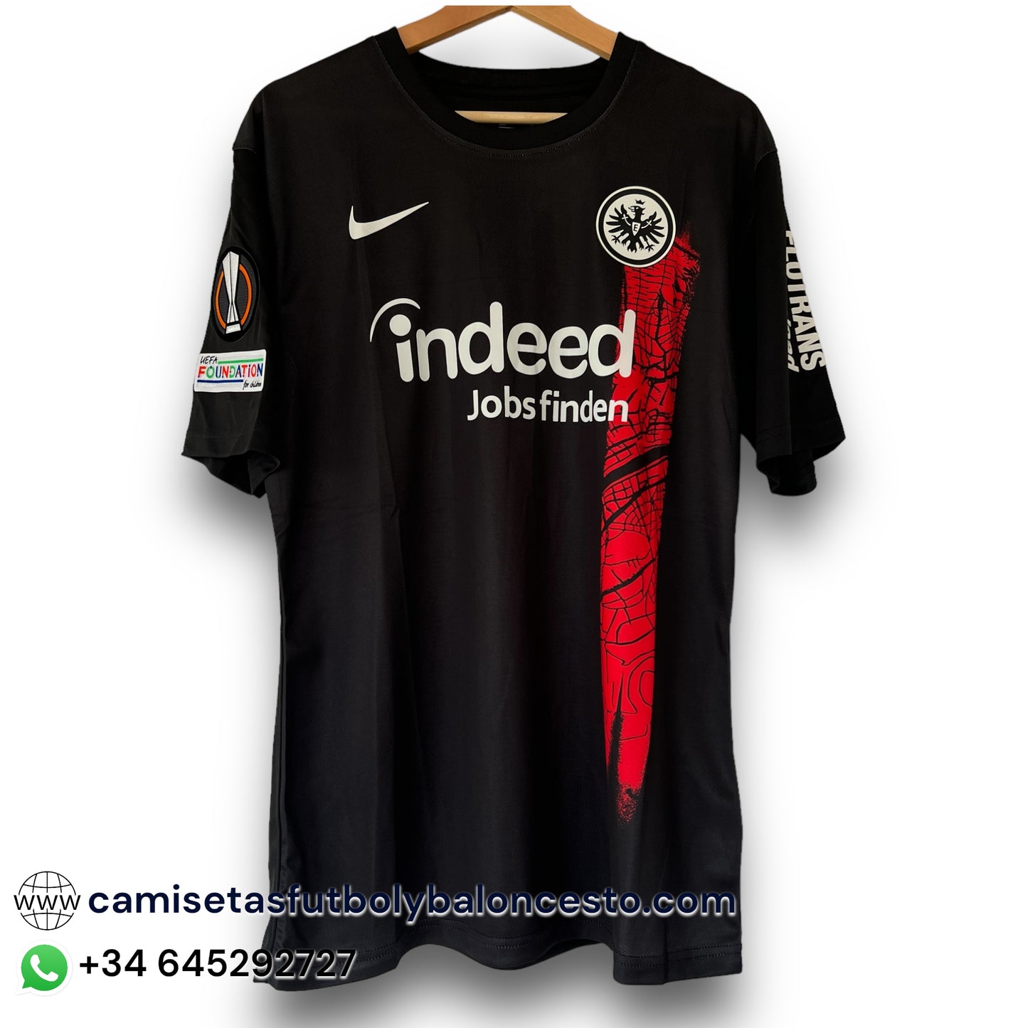 Camiseta Eintracht Frankfurt 2023-2024 Cuarta