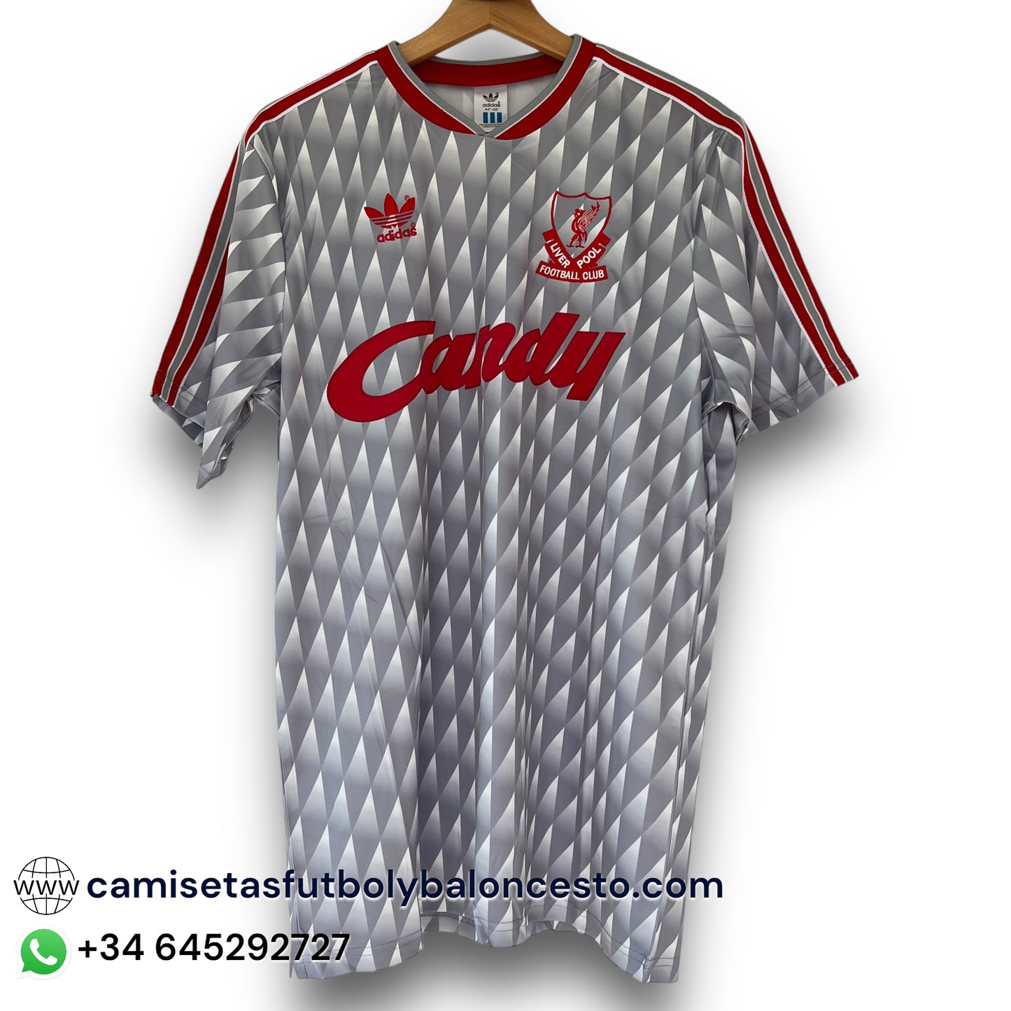 Camiseta Liverpool 1990-1991 Visitante