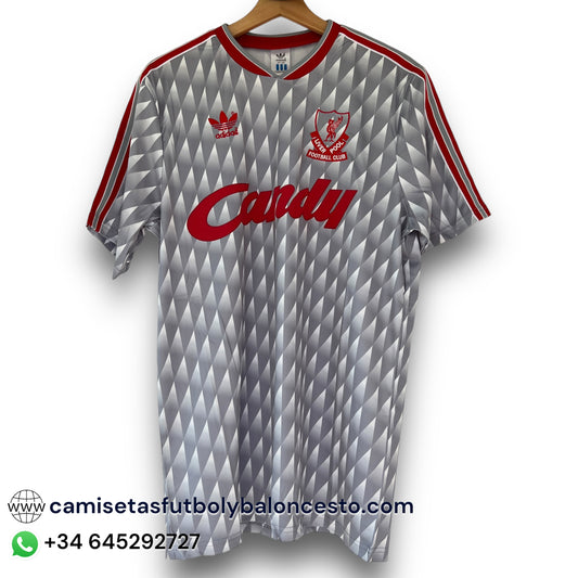 Camiseta Liverpool 1990-1991 Visitante