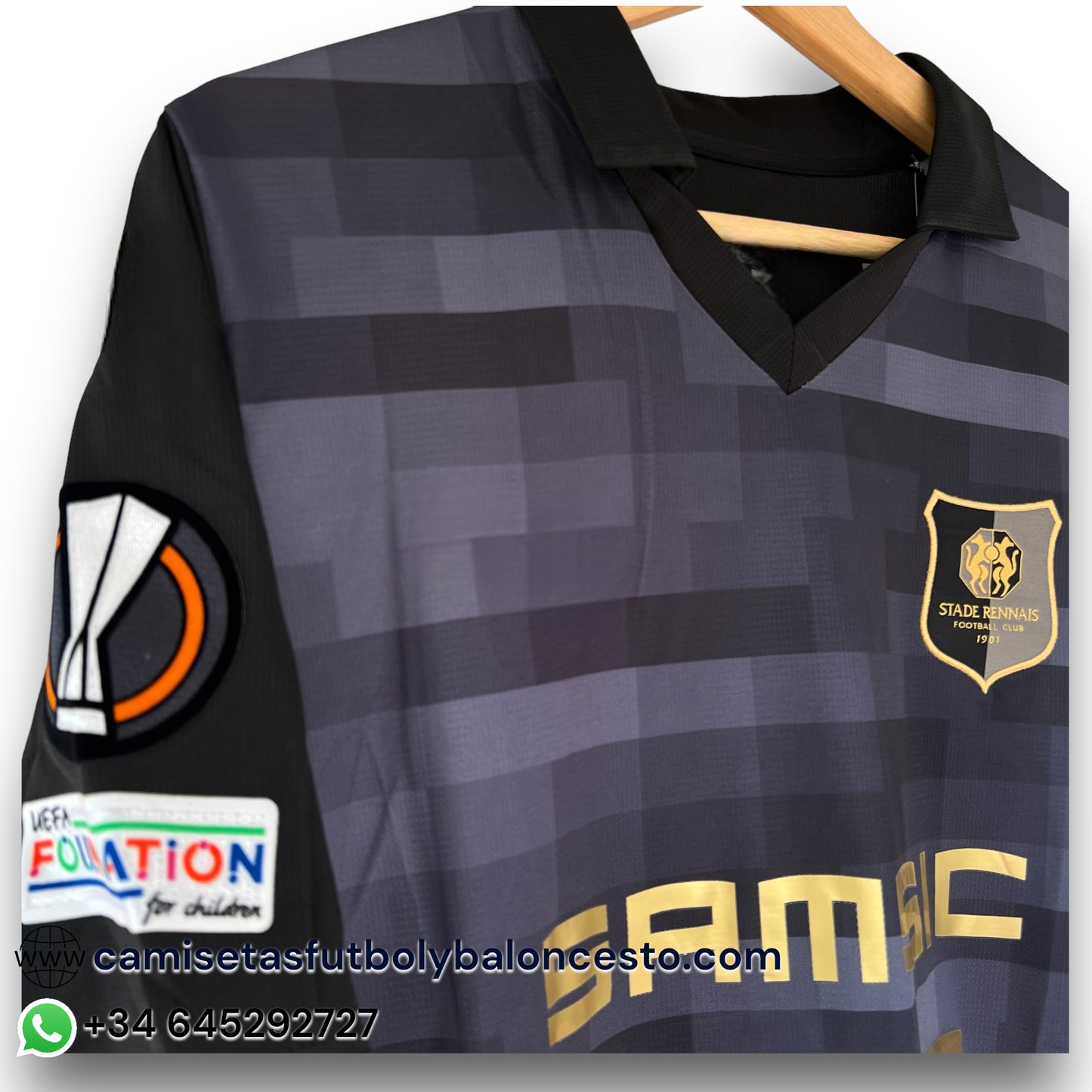 Camiseta Stade Rennais 2023-2024 Alternativa