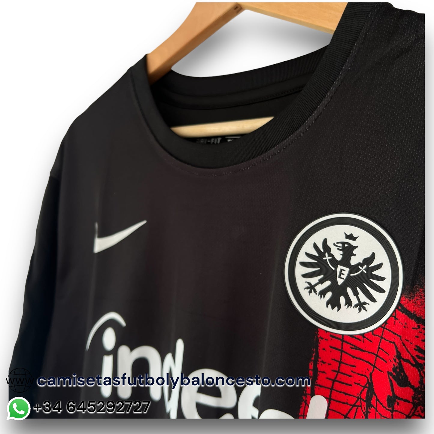 Camiseta Eintracht Frankfurt 2023-2024 Cuarta