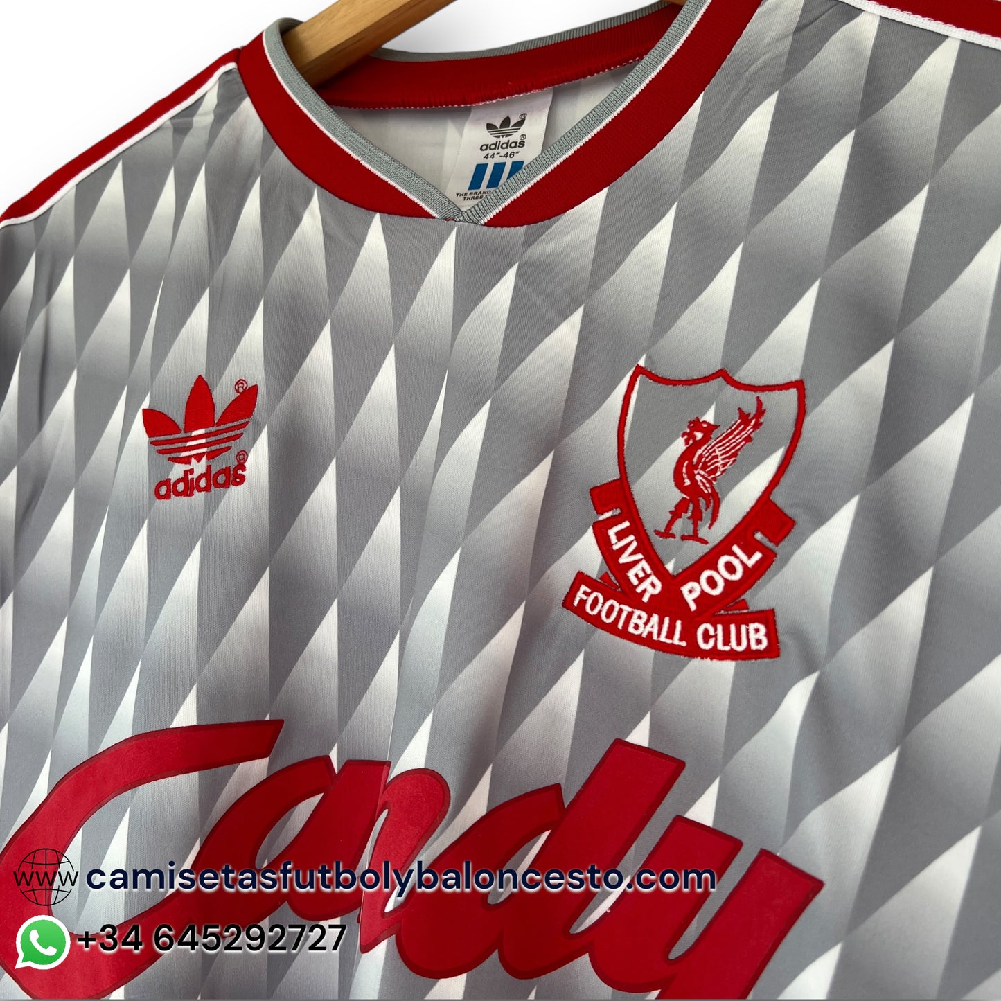 Camiseta Liverpool 1990-1991 Visitante