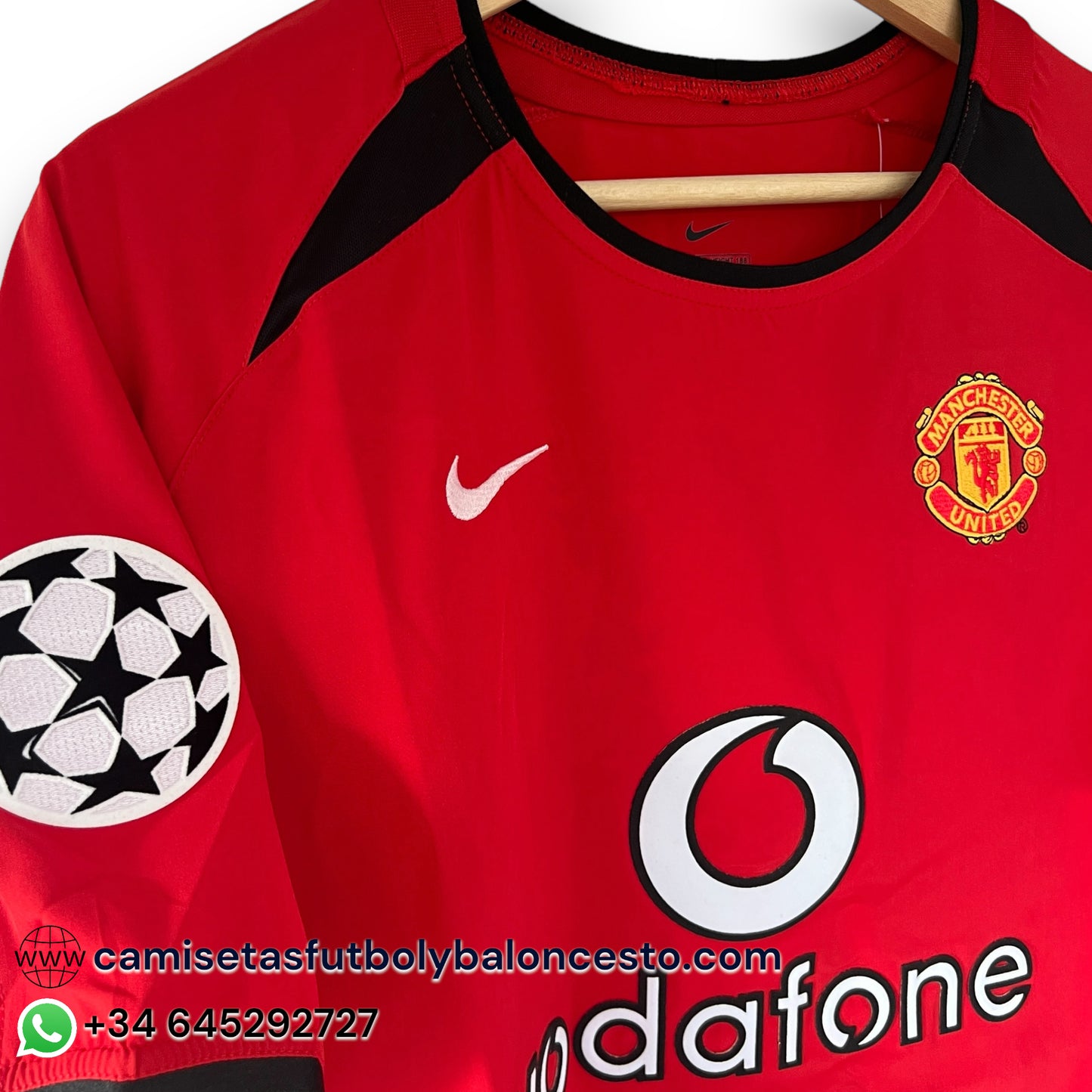 Camiseta Manchester United 2003-2004 Local