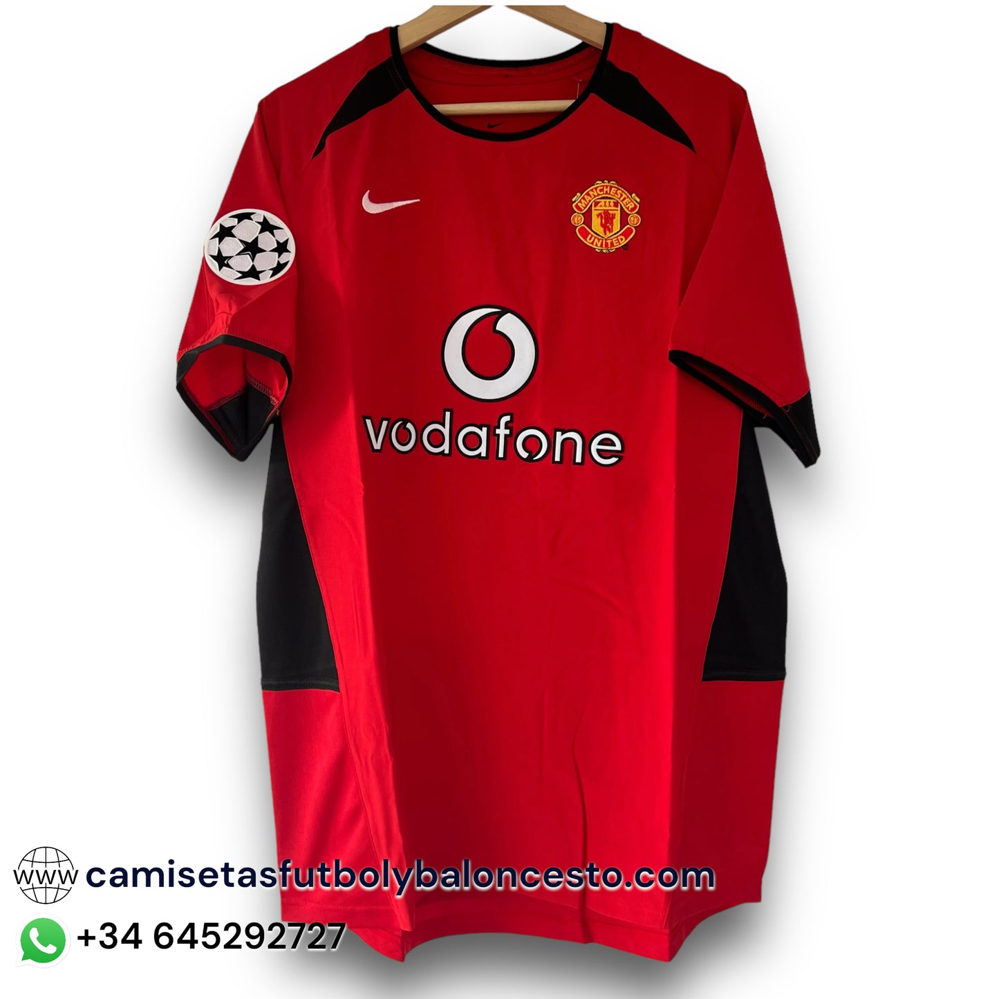 Camiseta Manchester United 2003-2004 Local