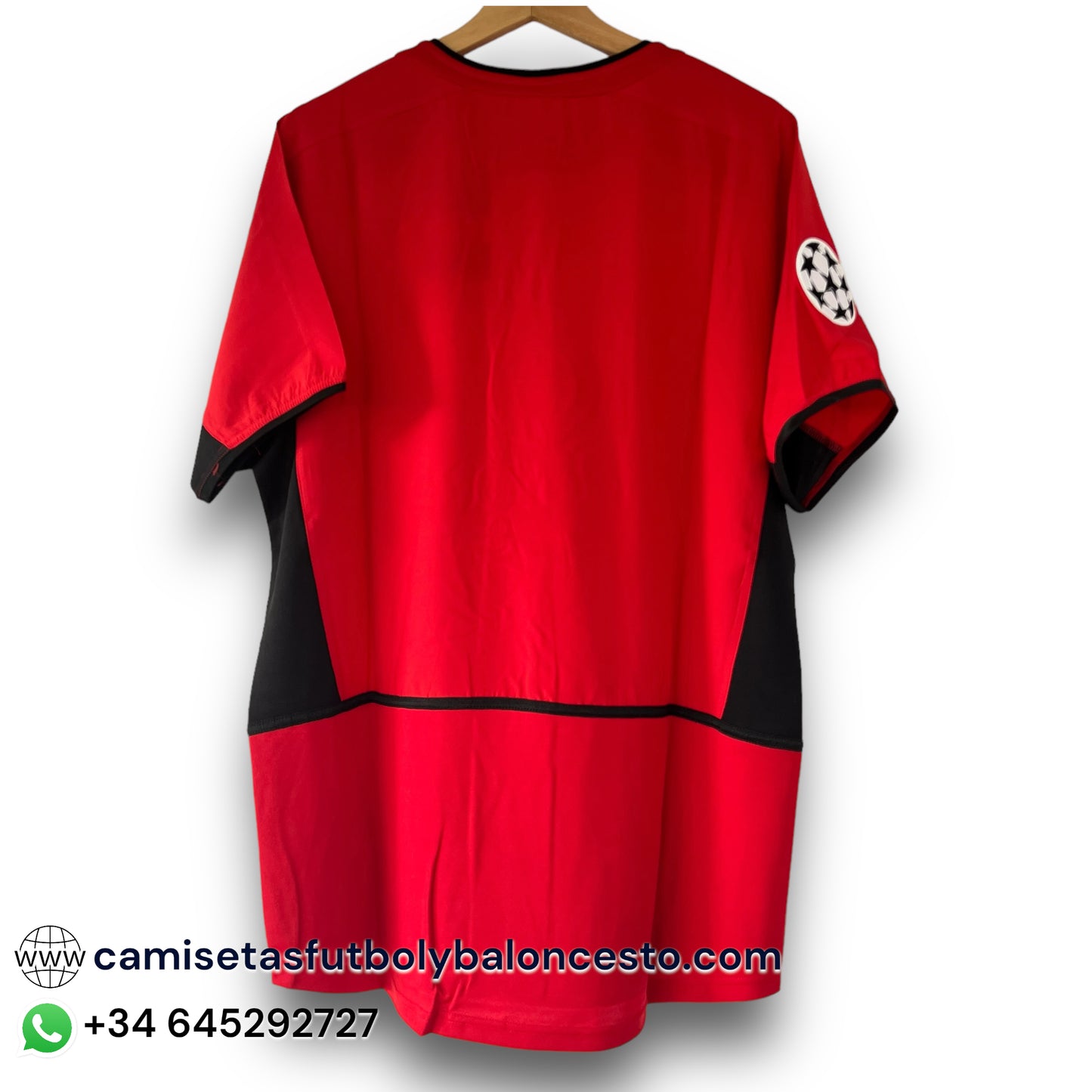 Camiseta Manchester United 2003-2004 Local