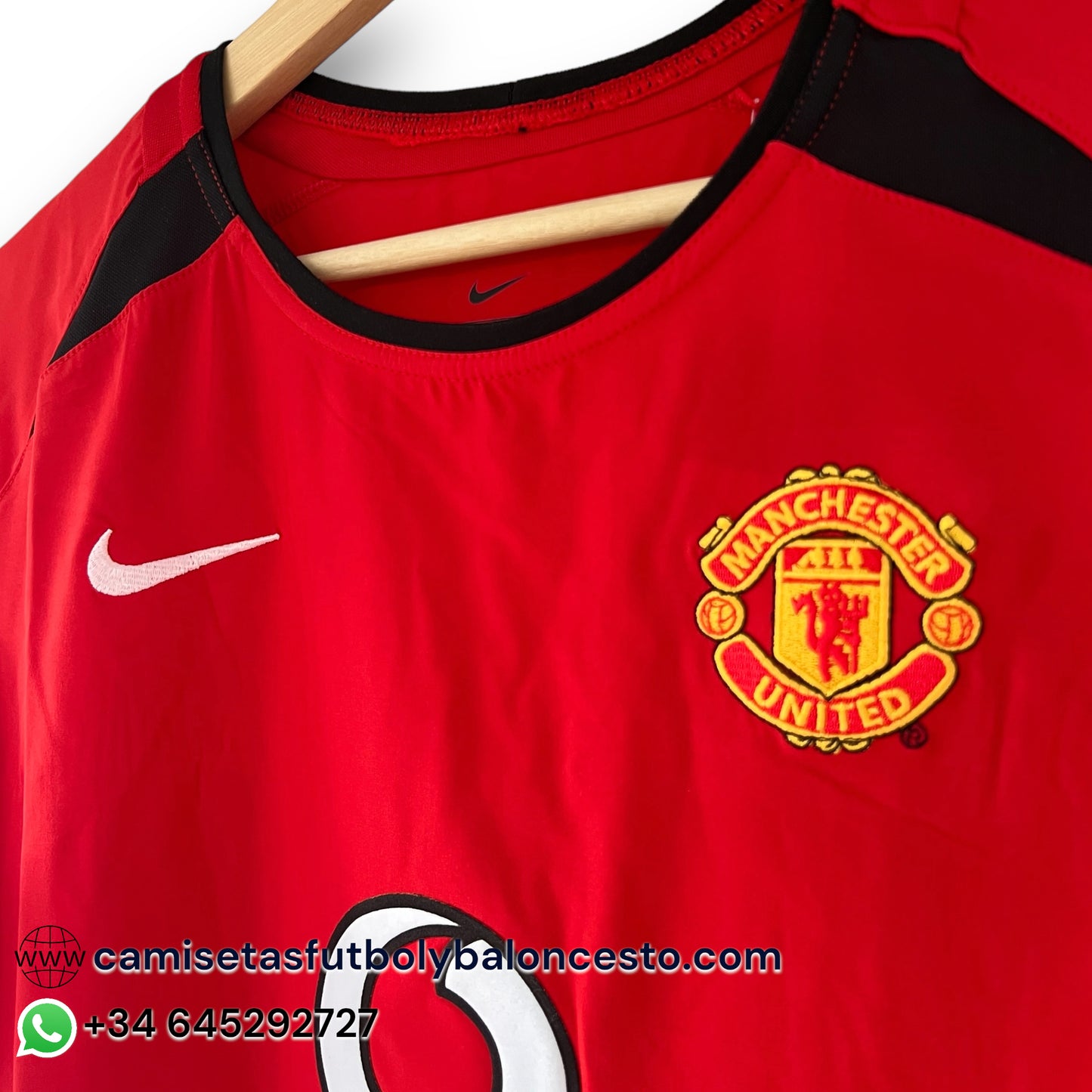 Camiseta Manchester United 2003-2004 Local