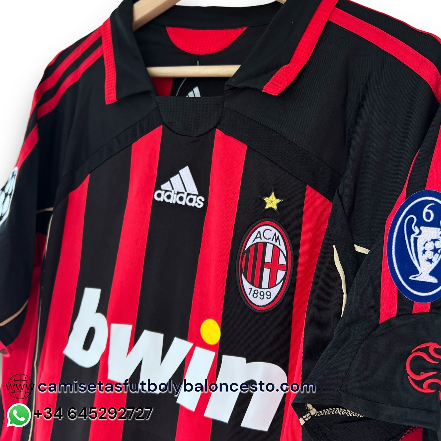 Camiseta AC Milan 2006-2007 Local