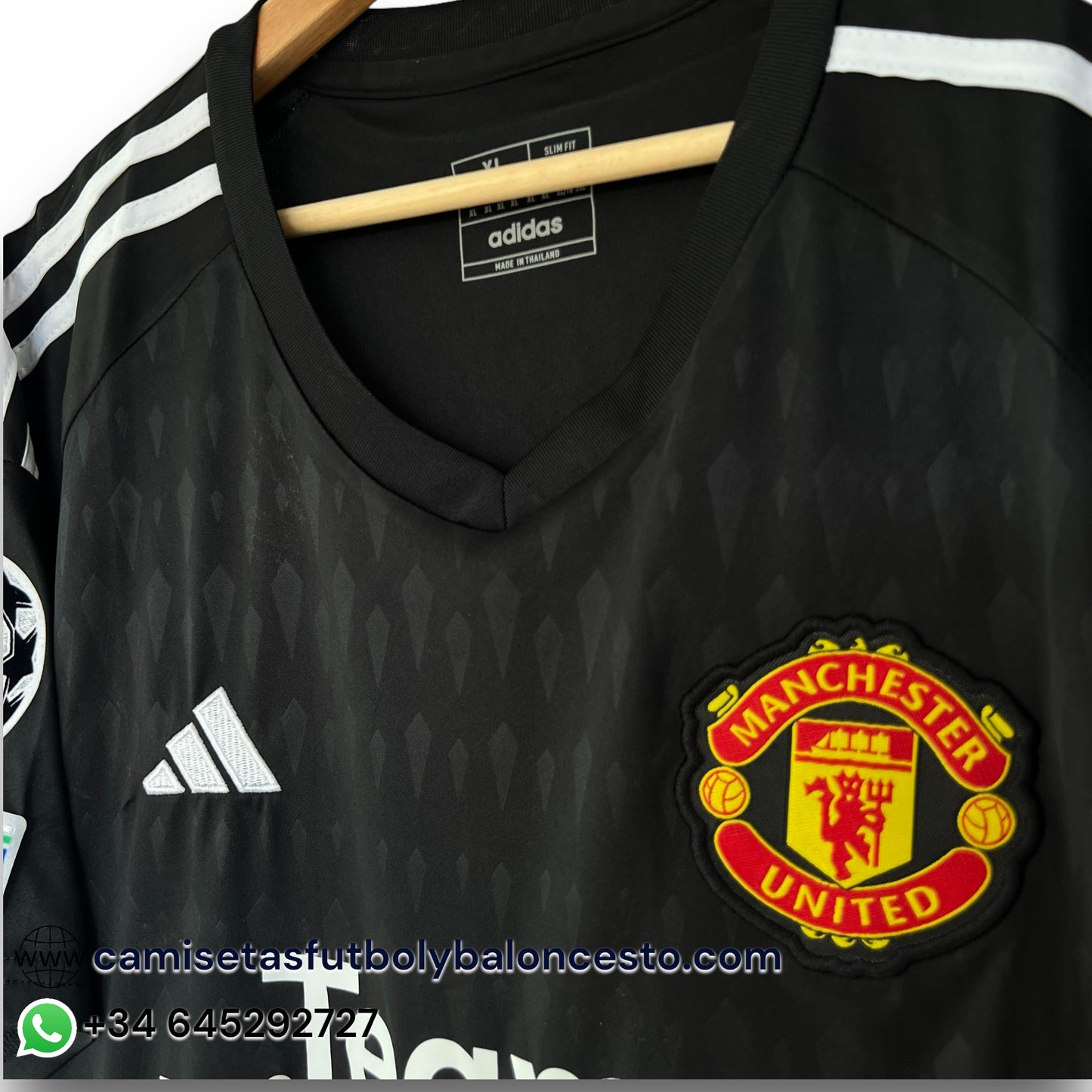 Camiseta Manchester United 2023-2024 Portero Visitante