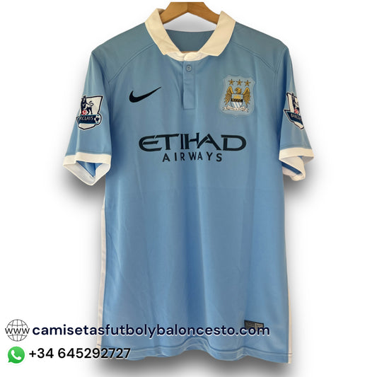 Camiseta Manchester City 2015-2016 Local