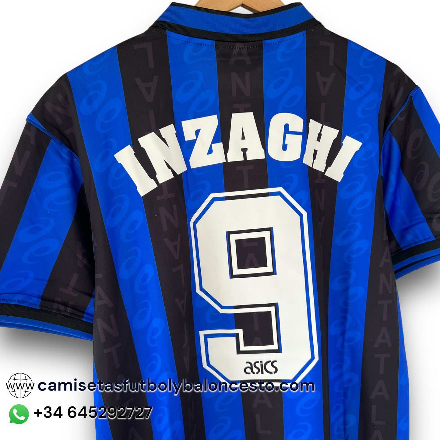 Camiseta Atalanta 1996-1997 Local