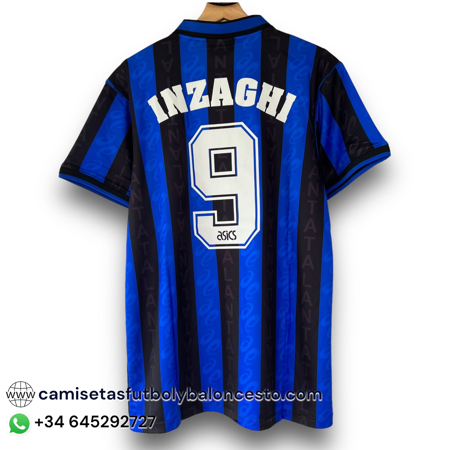 Camiseta Atalanta 1996-1997 Local