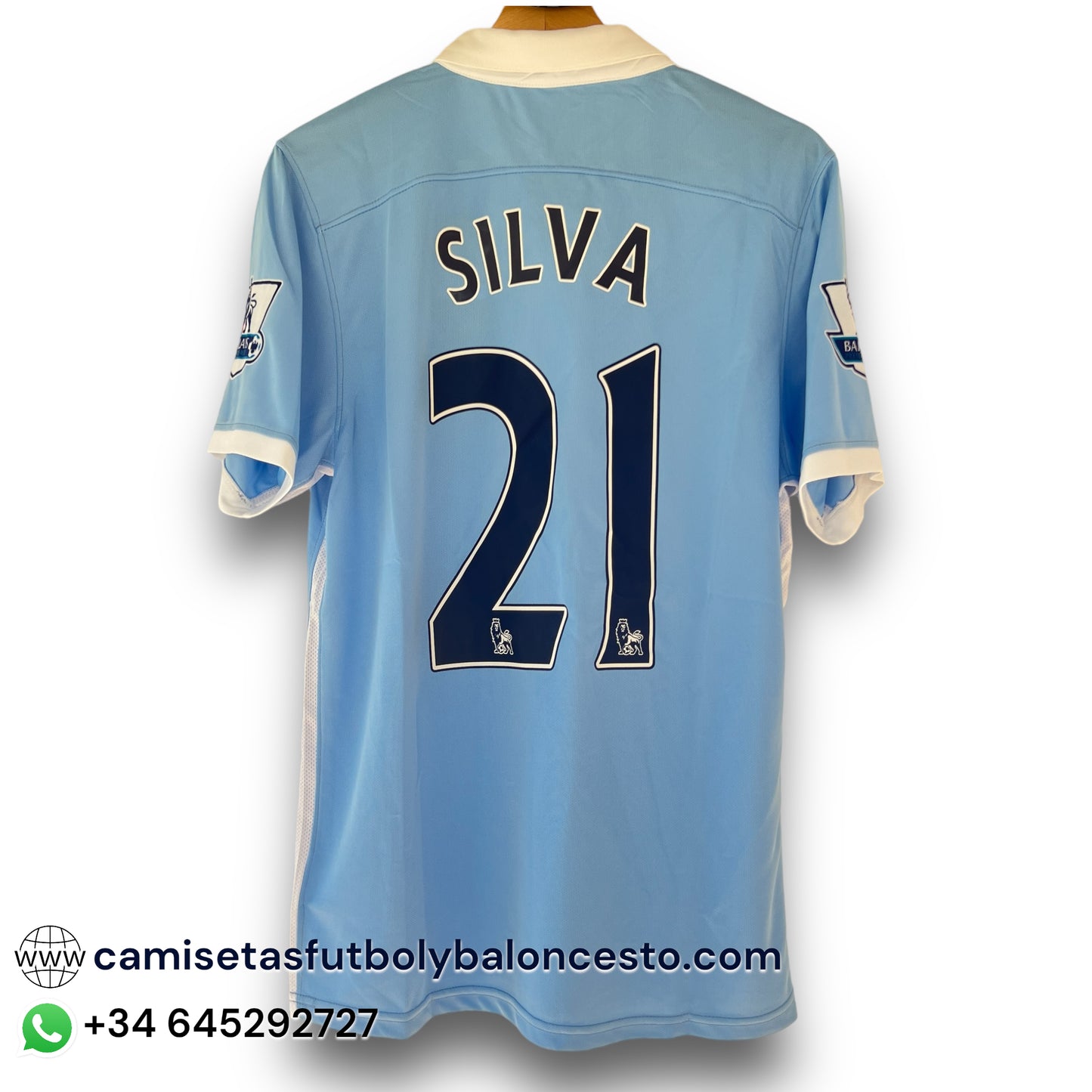 Camiseta Manchester City 2015-2016 Local