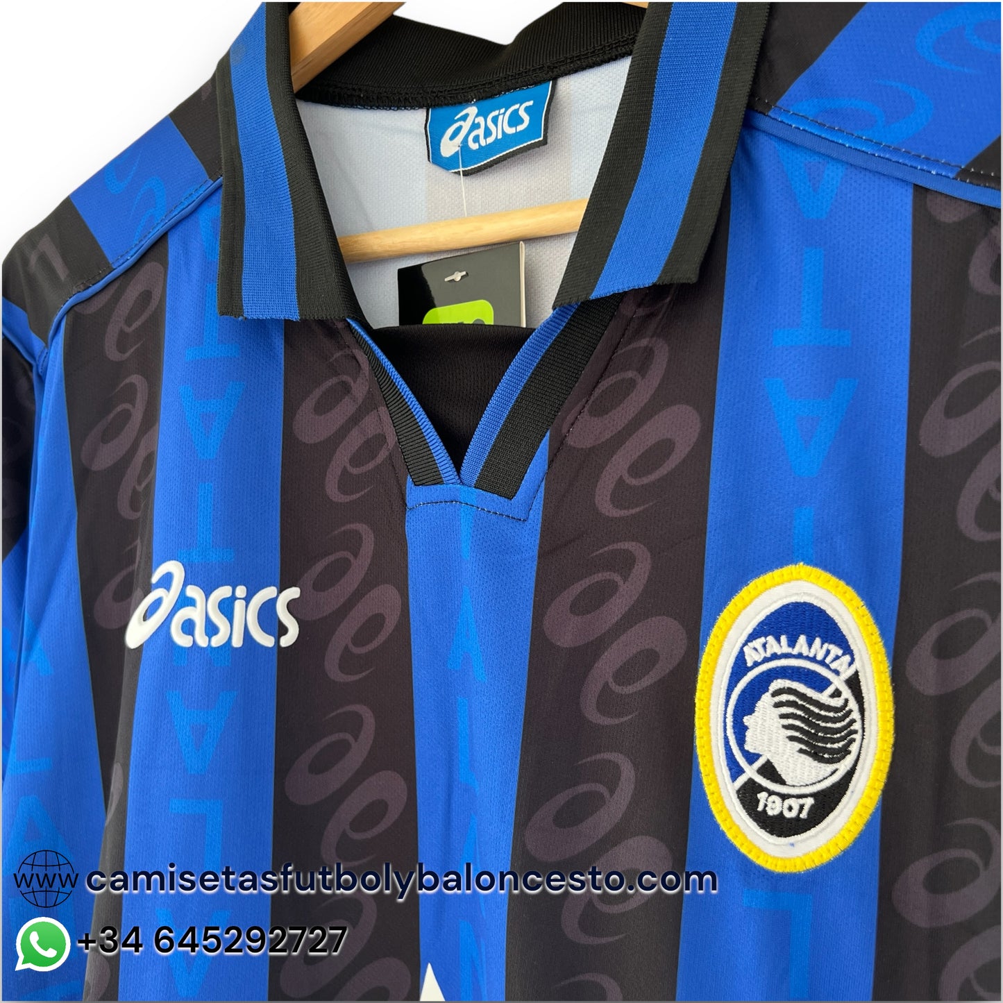 Camiseta Atalanta 1996-1997 Local