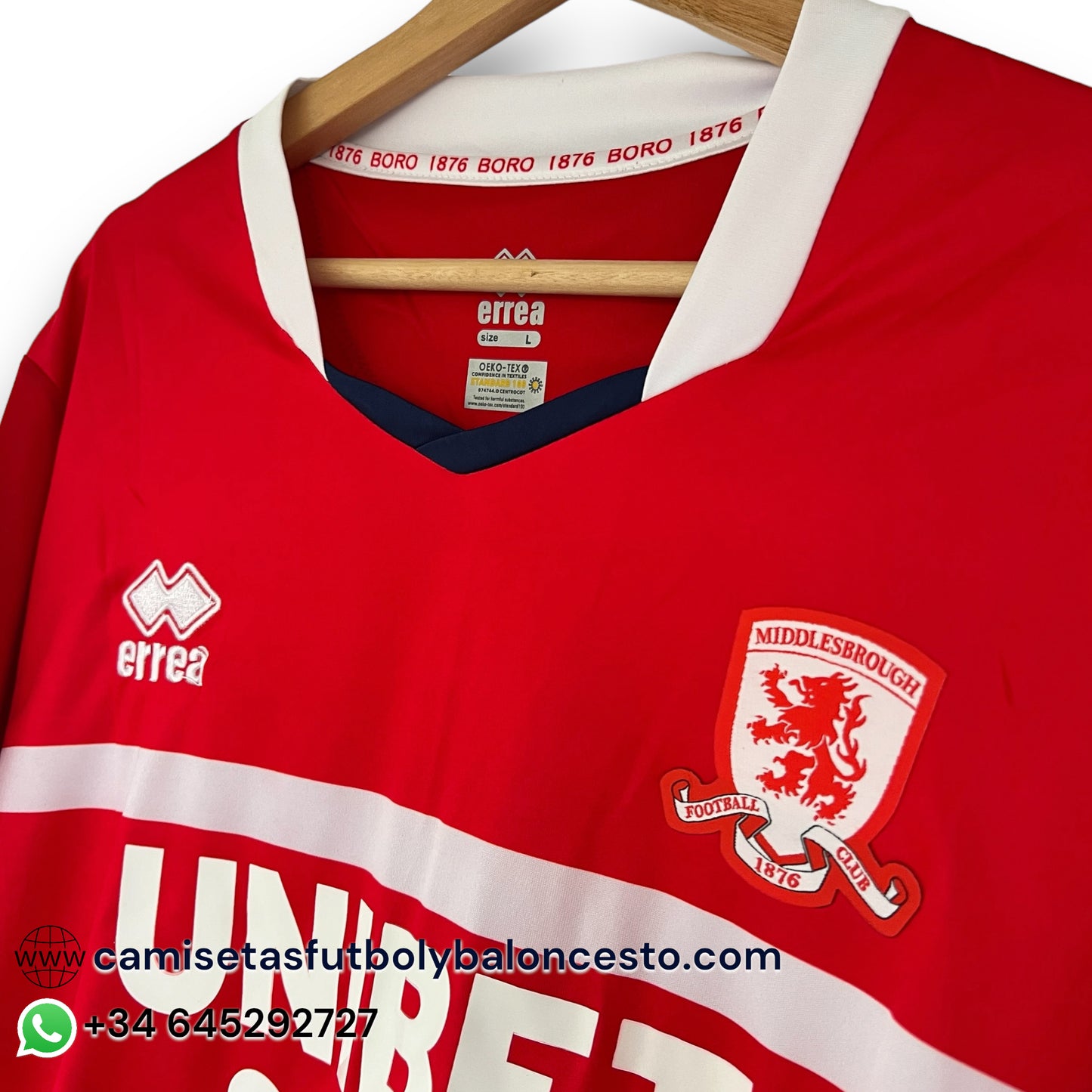 Camiseta Middlesbrough 2023-2024 Local