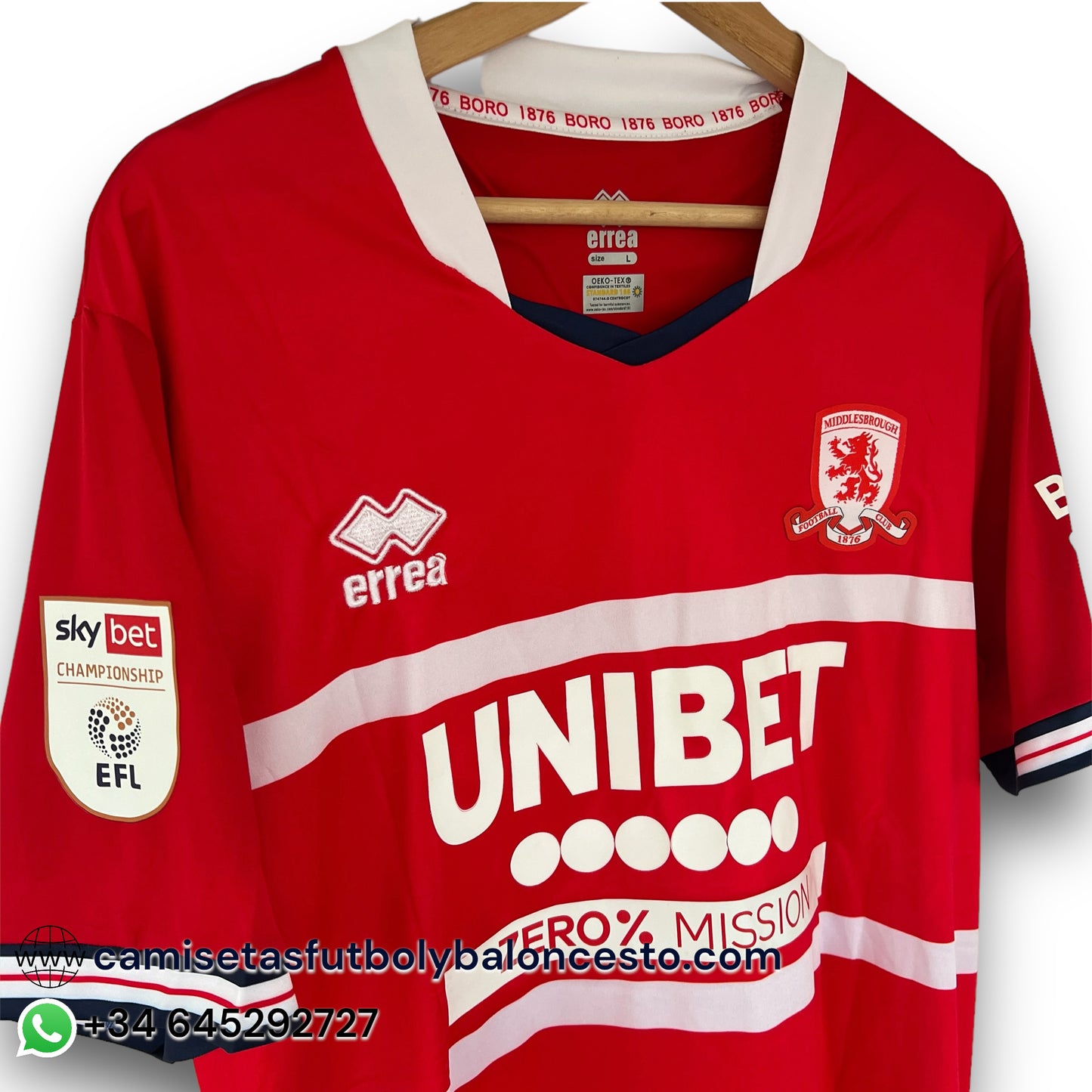 Camiseta Middlesbrough 2023-2024 Local