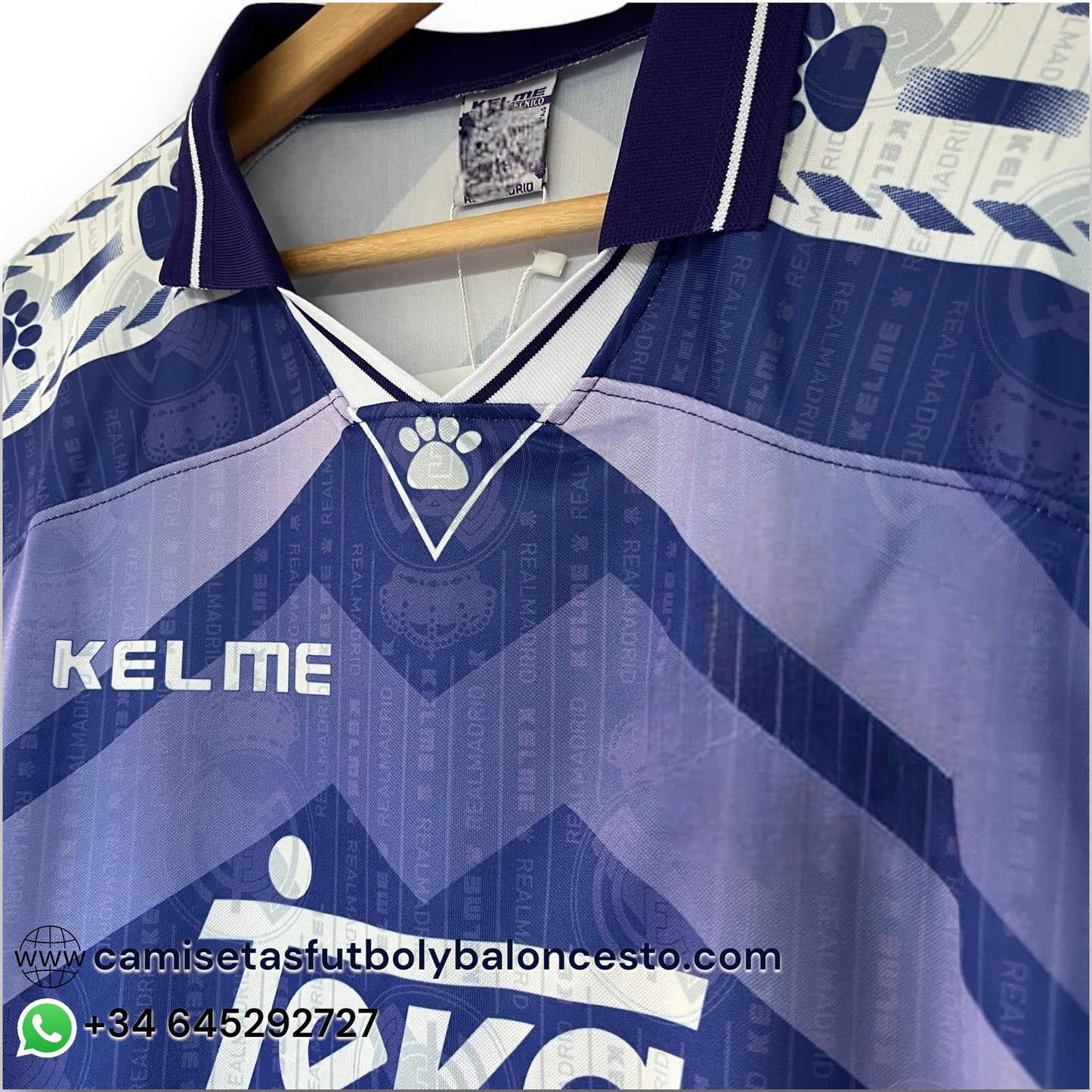 Camiseta Real Madrid 1996-1997 Visitante