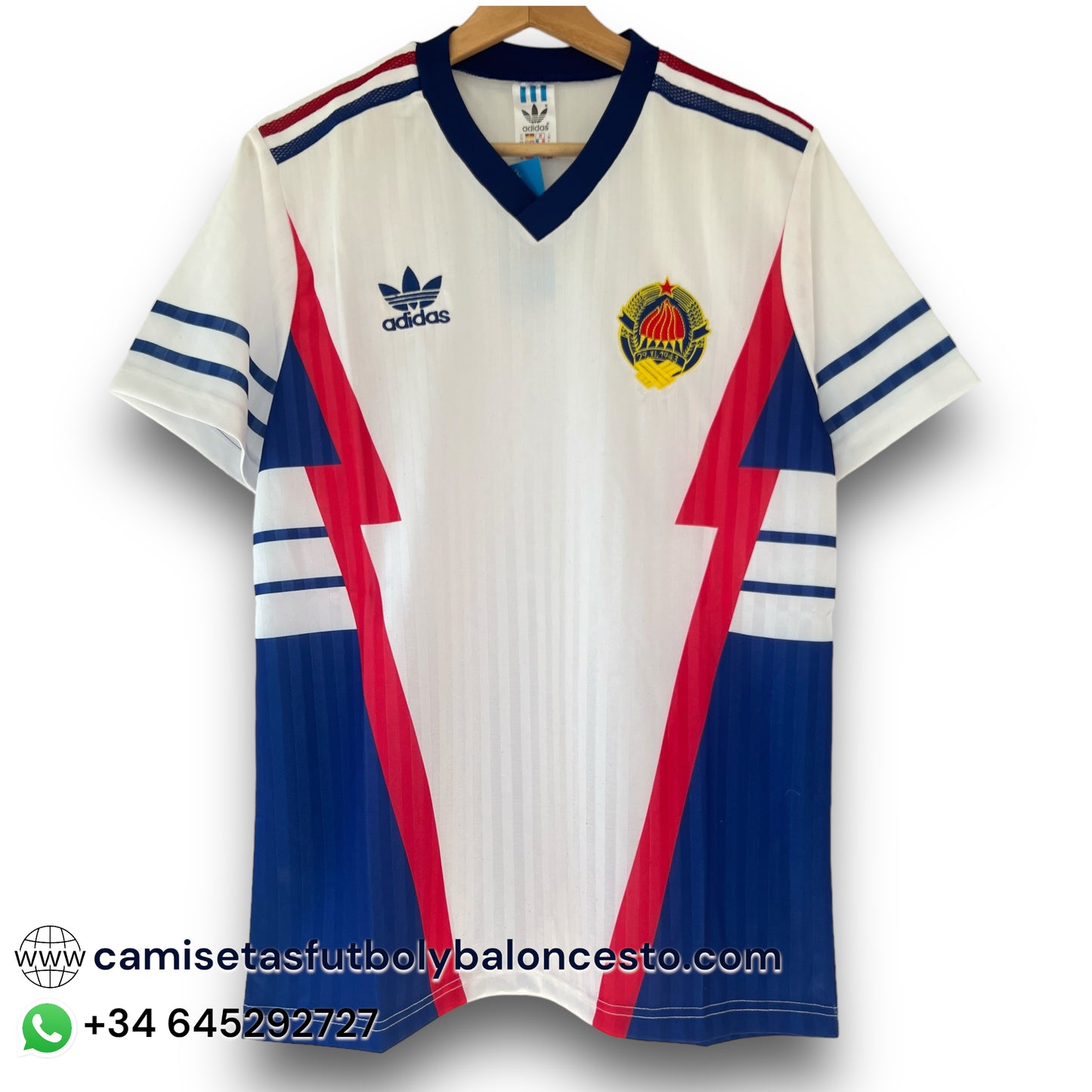 Camiseta Yugoslavia 1990 Visitante