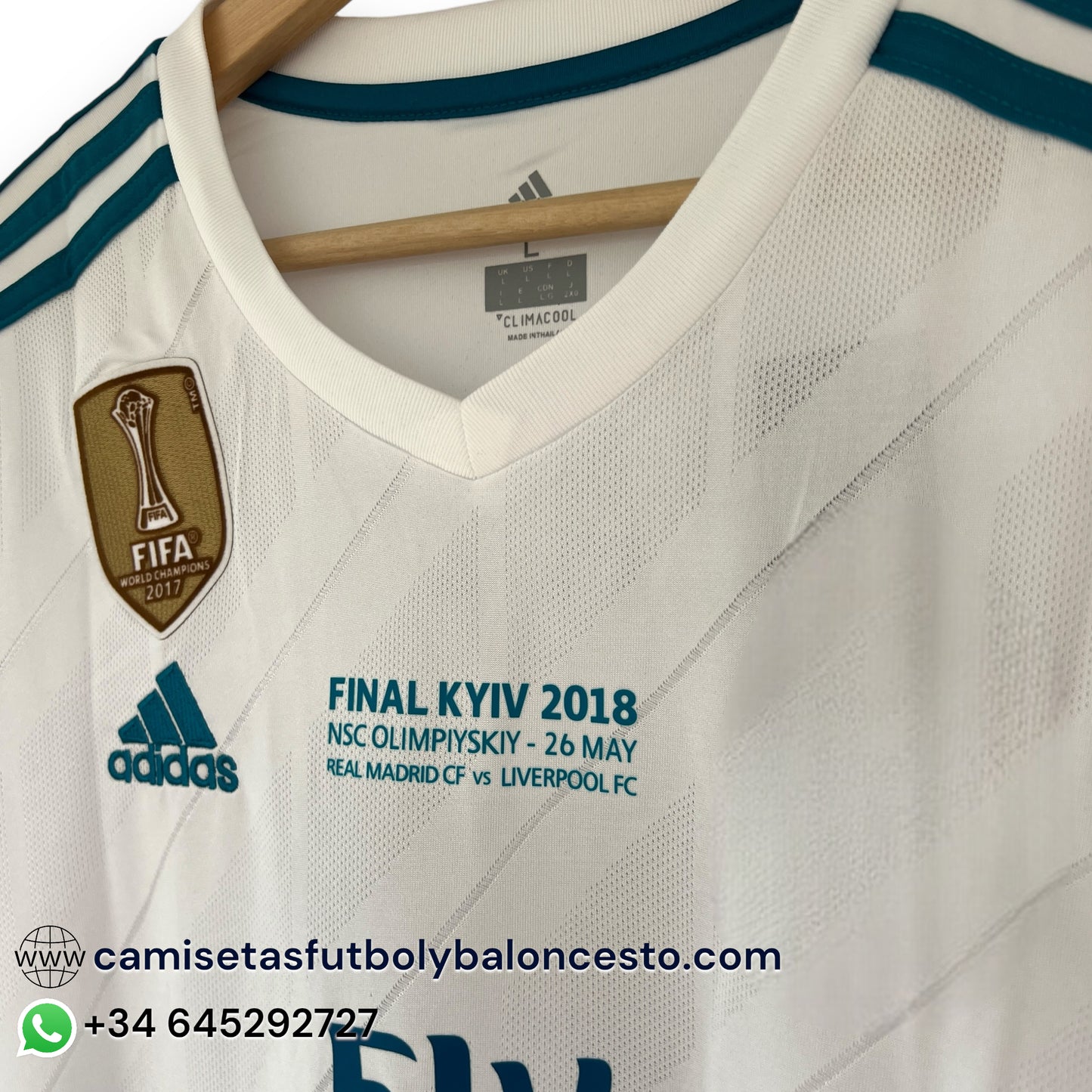 Camiseta R.Madrid 2018 Final UCL - Manga Larga