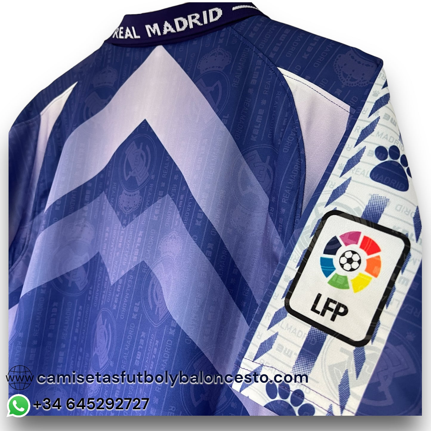 Camiseta Real Madrid 1996-1997 Visitante