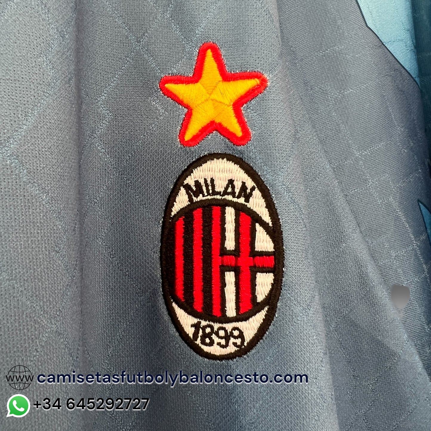 Camiseta AC Milan 1995-1996 Cuarta