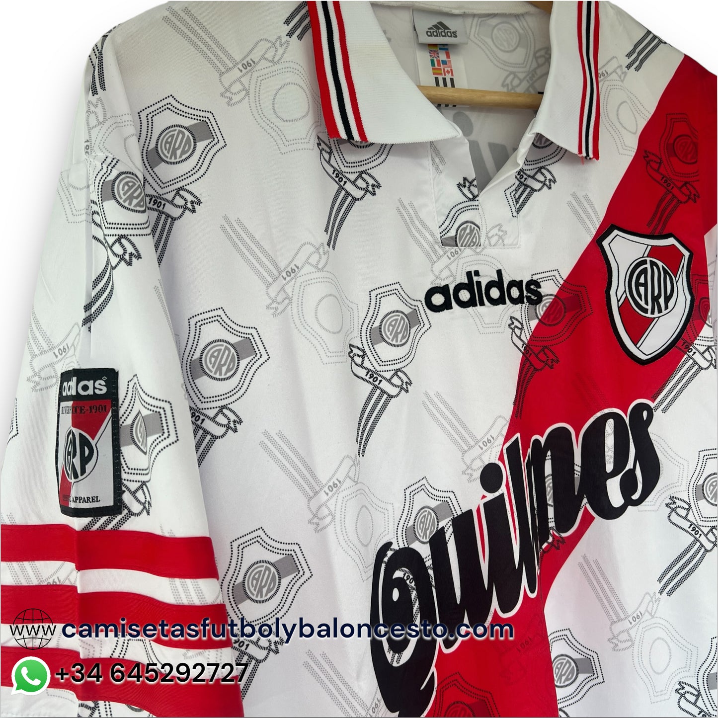 Camiseta River Plate 1996-1998 Local