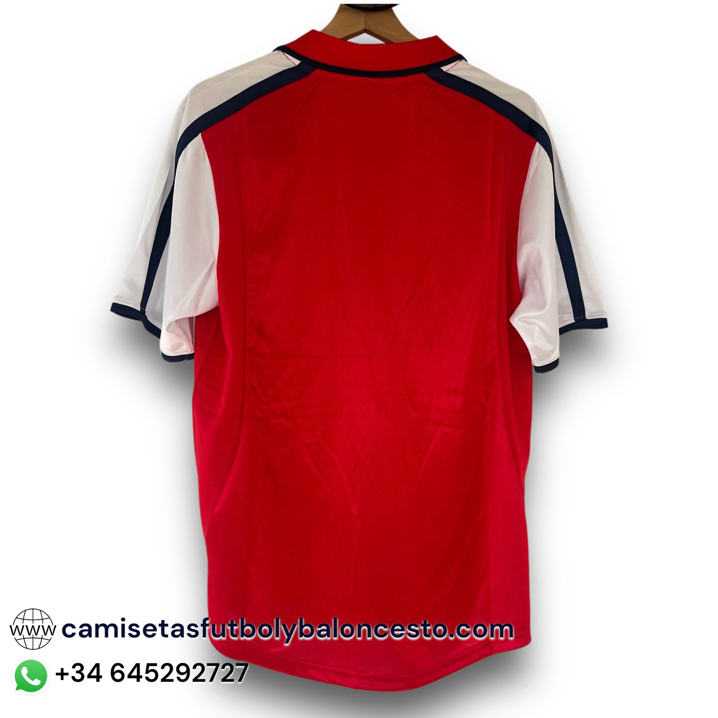 Camiseta Arsenal 2000-2001 Local