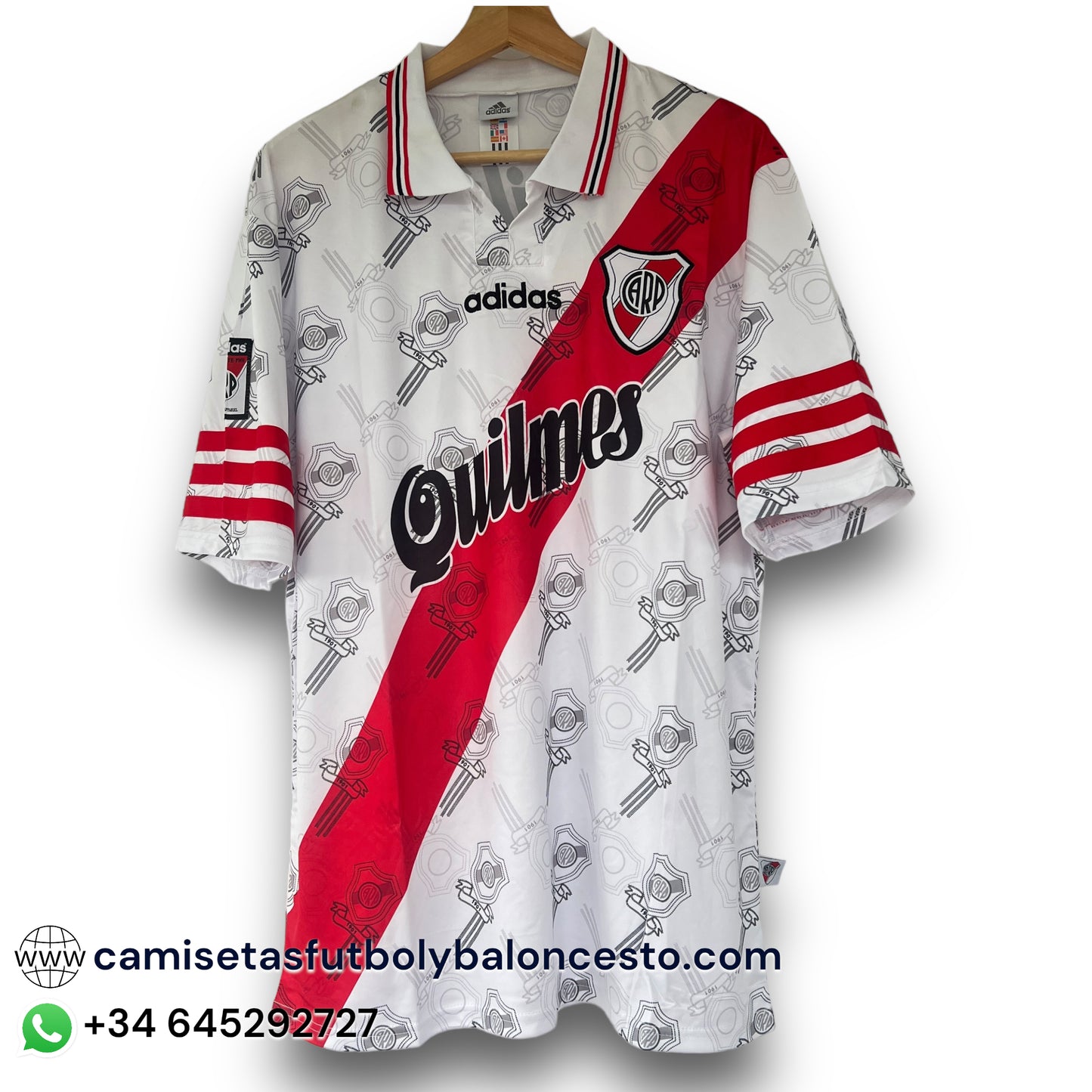 Camiseta River Plate 1996-1998 Local