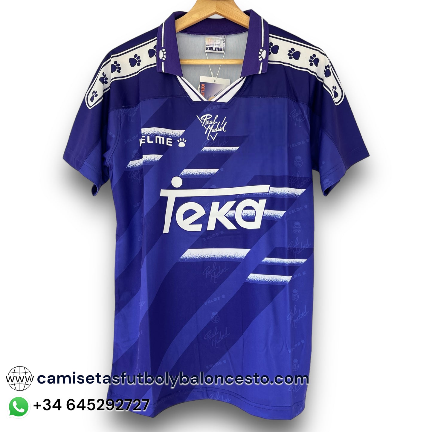 Camiseta Real Madrid 1994-1996 Visitante