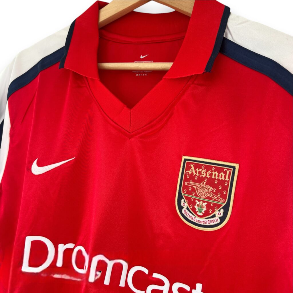 Camiseta Arsenal 2000-01 Local