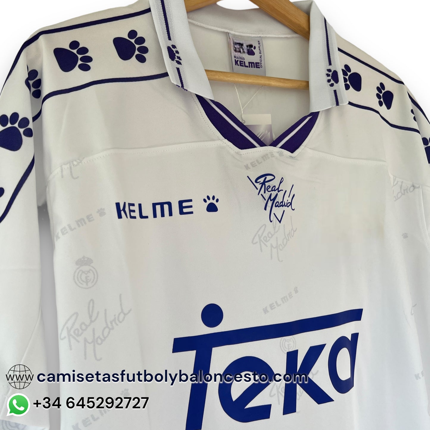 Camiseta Real Madrid 1994-1996 Local