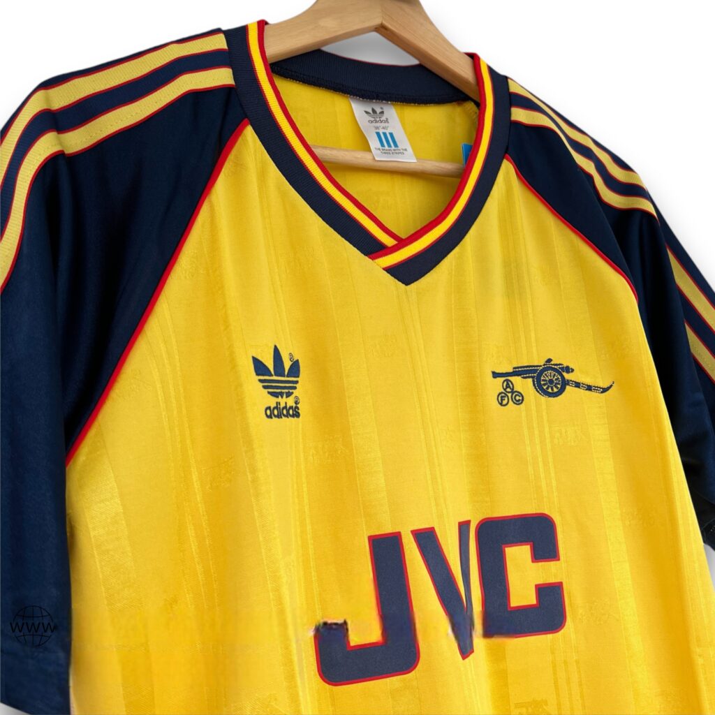 Camiseta Arsenal 1988-89 Visitante