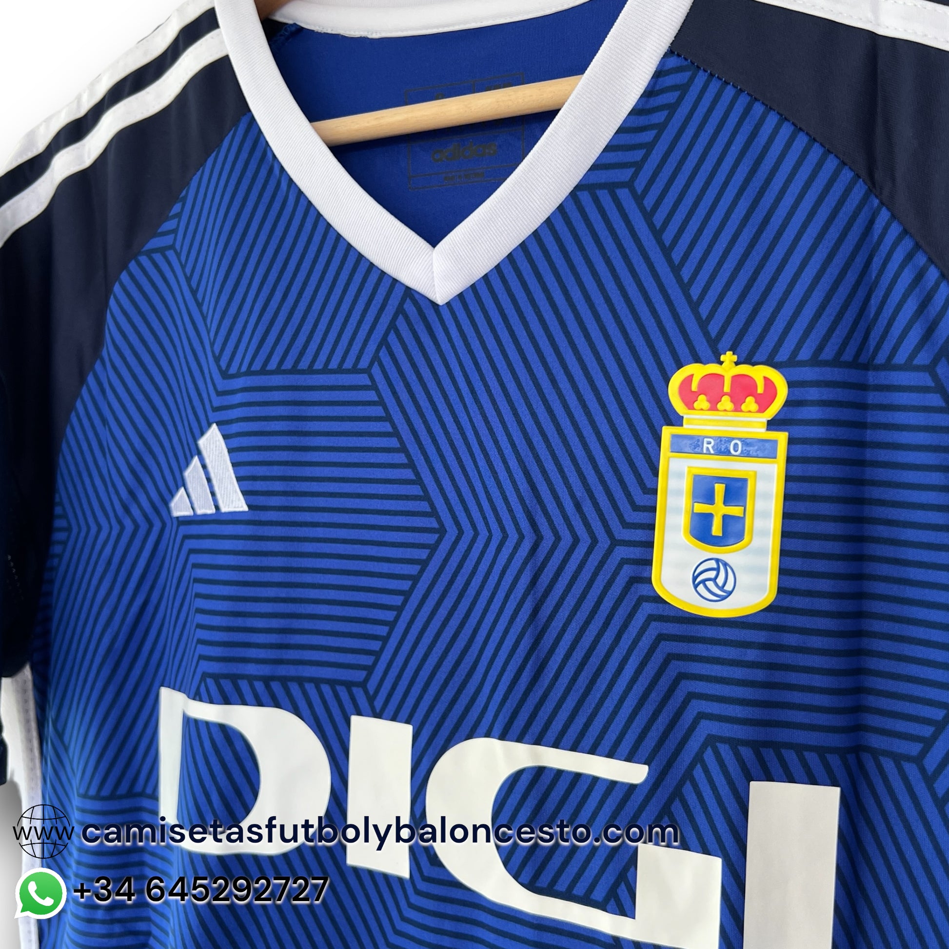 Camiseta Real Oviedo 2023-2024 Local – camisetasfutbolbaloncesto
