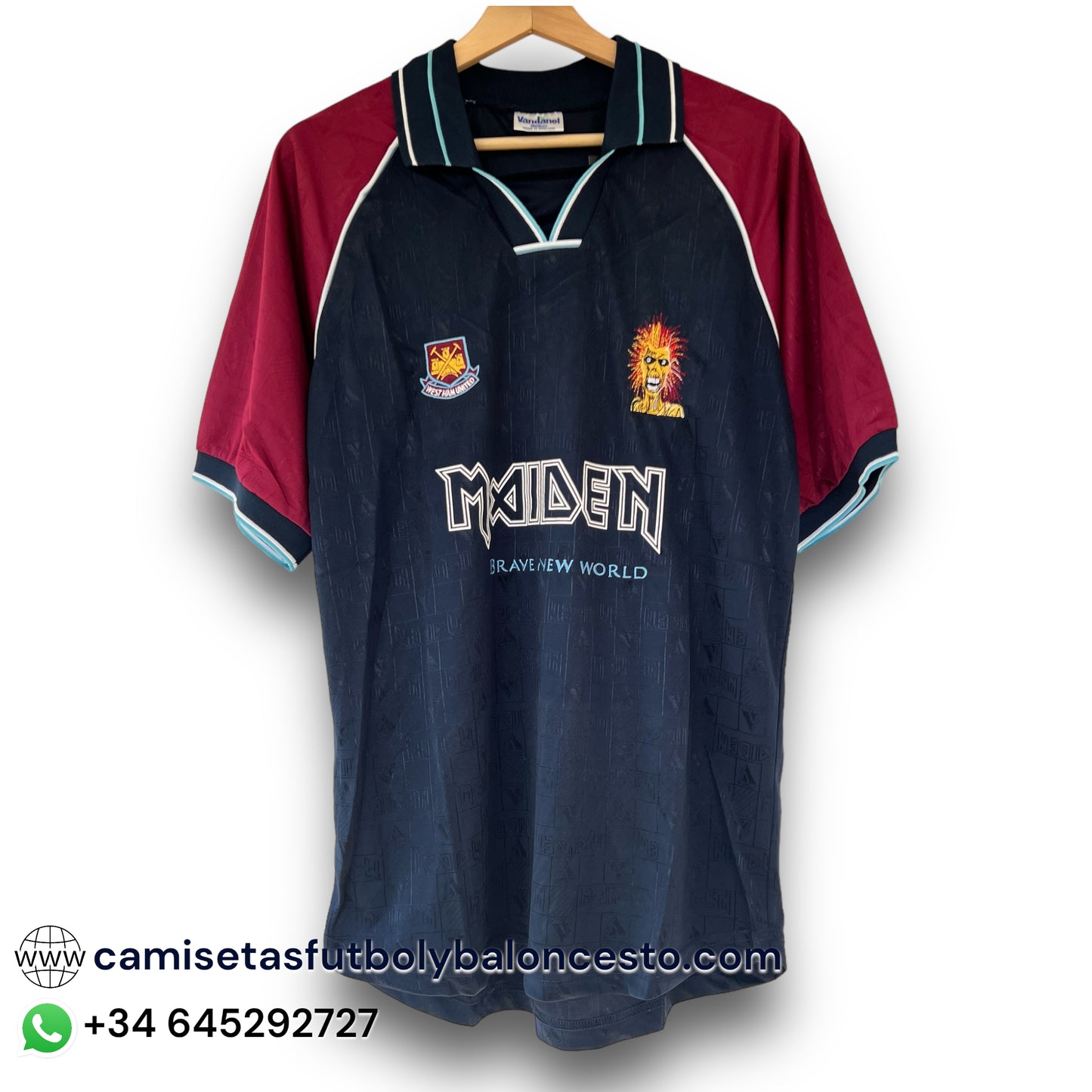 Camiseta West Ham 1999 Local