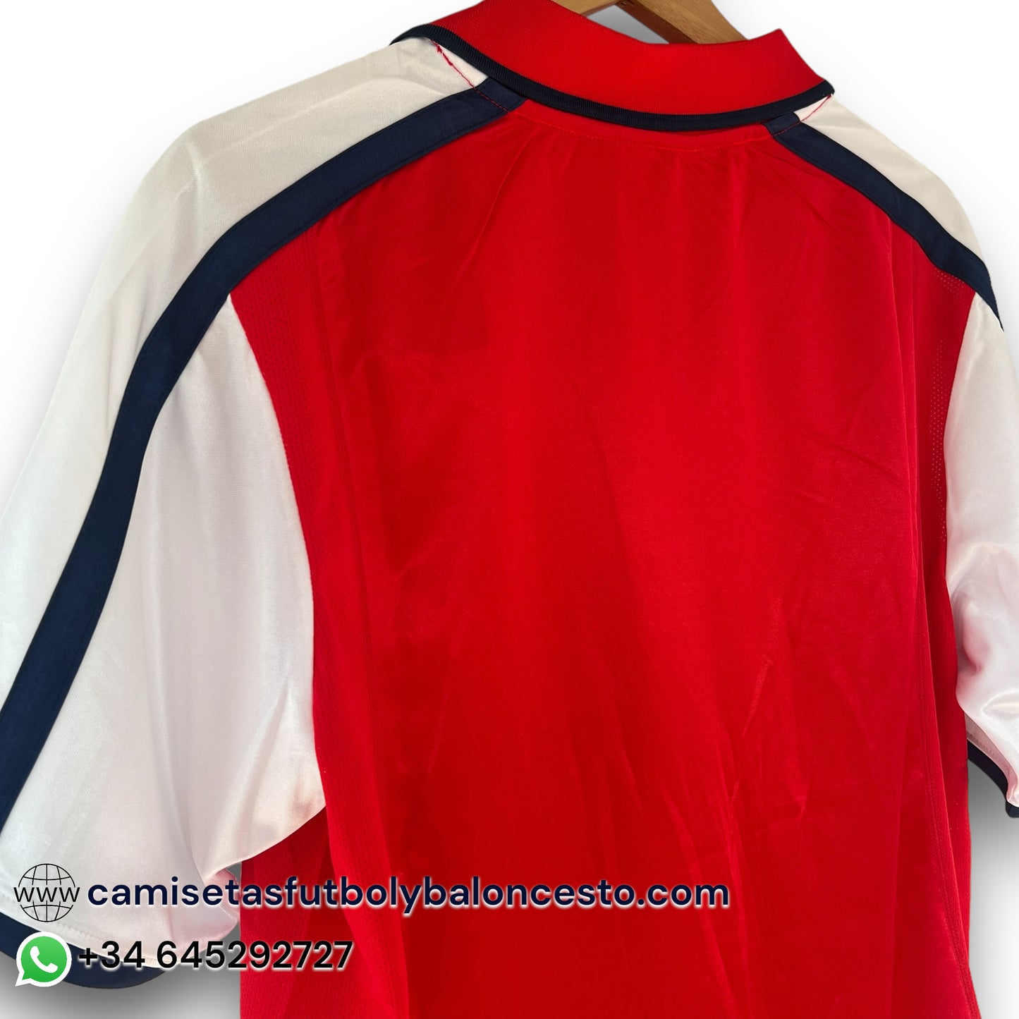 Camiseta Arsenal 2000-2001 Local