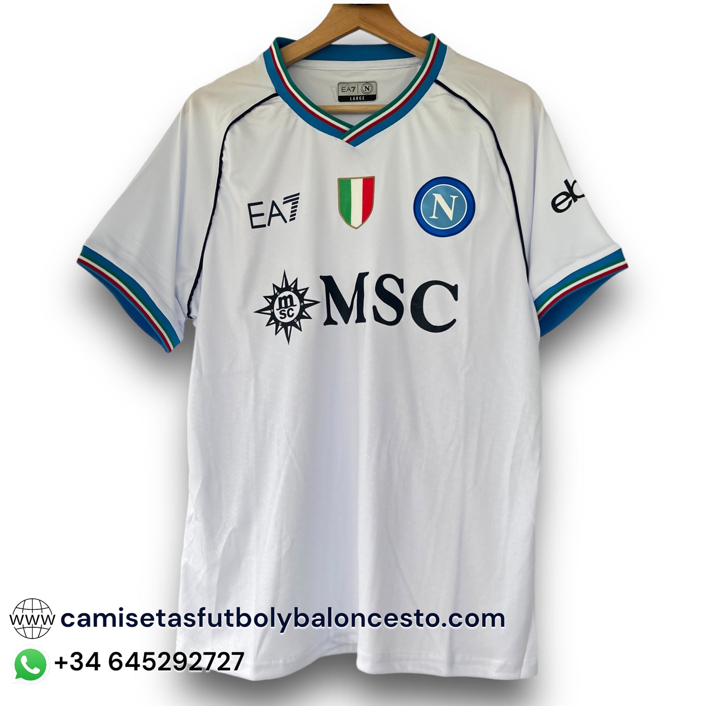 Camiseta Nápoles 2023-2024 Visitante