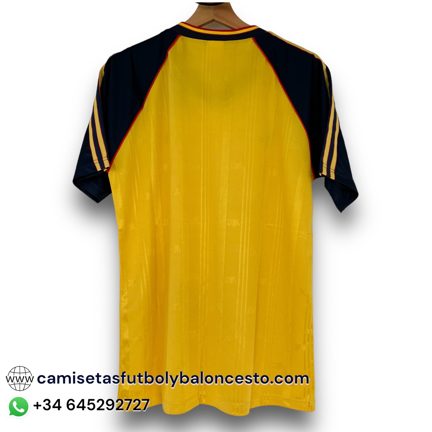 Camiseta Arsenal 1988-1990 Visitante